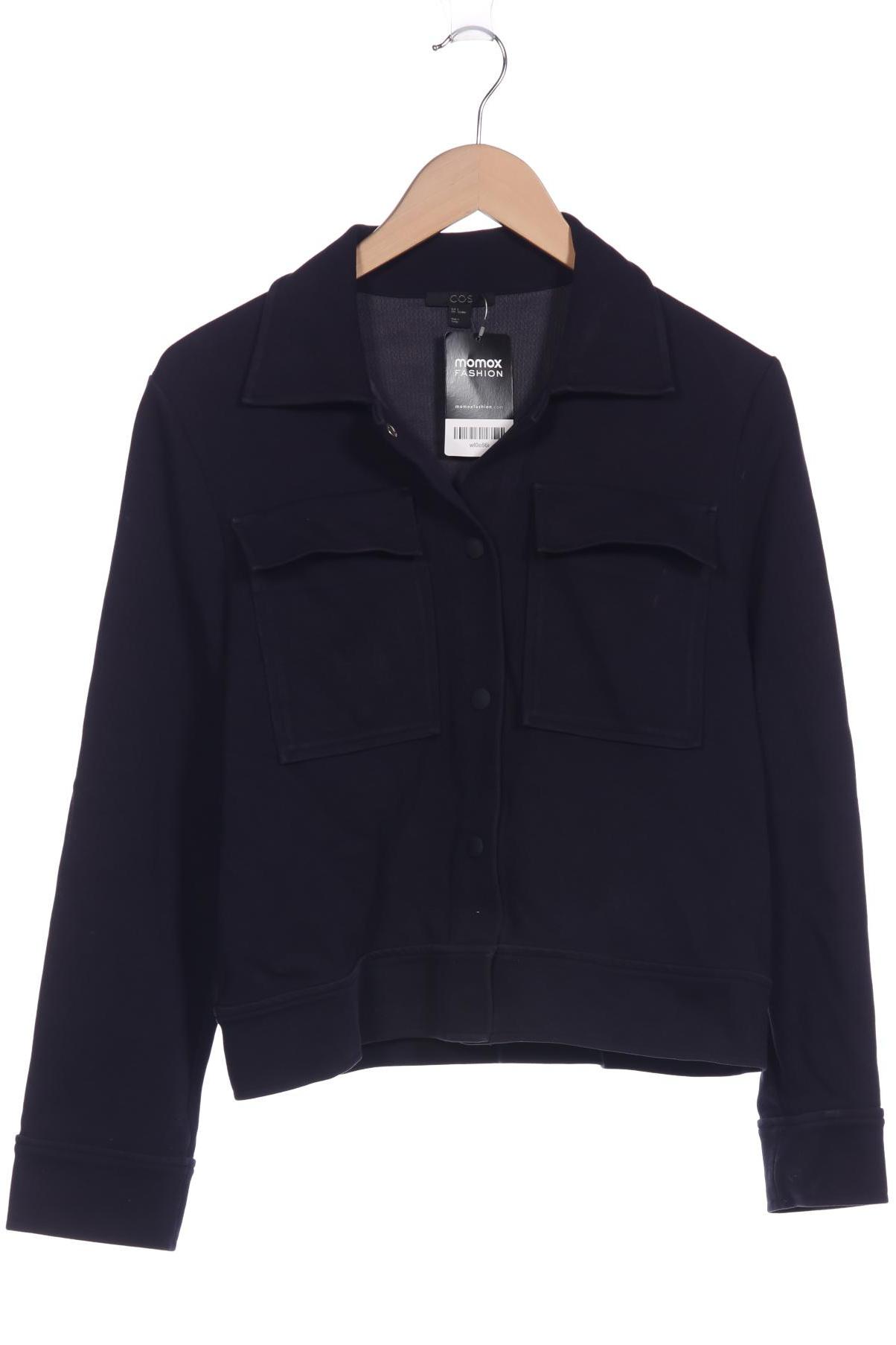 

COS Damen Jacke, marineblau, Gr. 36