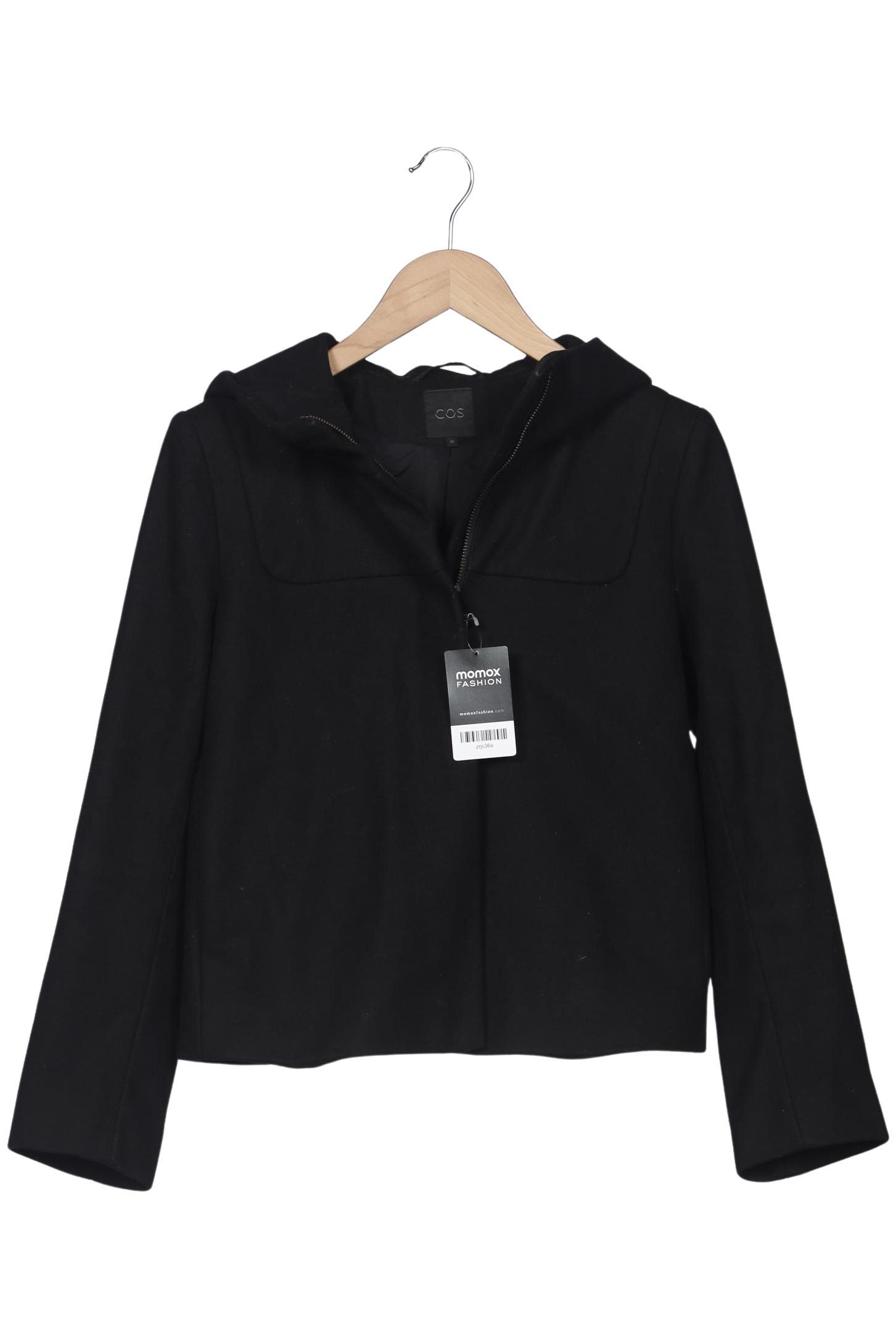 

COS Damen Jacke, schwarz, Gr. 36