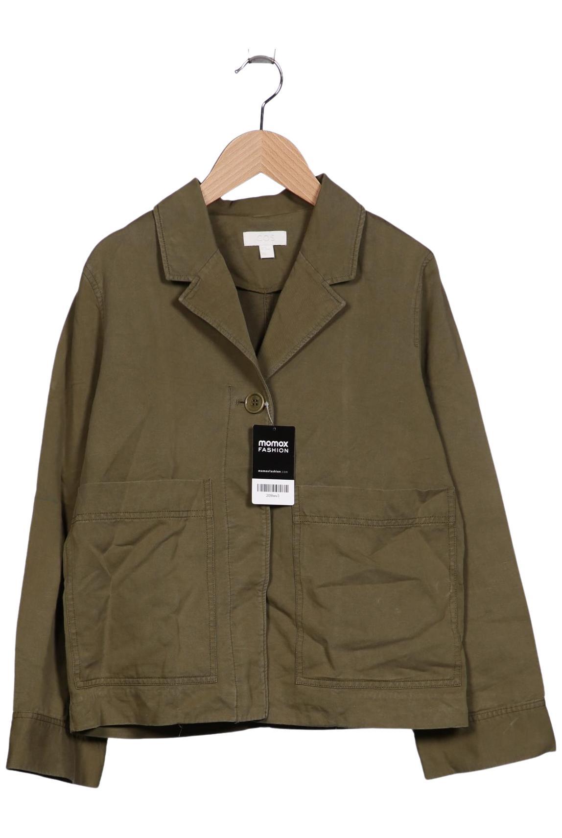 

COS Damen Jacke, grün, Gr. 34
