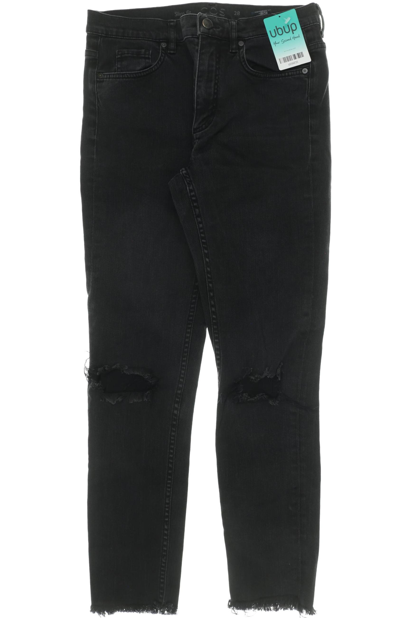 

COS Damen Jeans, schwarz, Gr. 28
