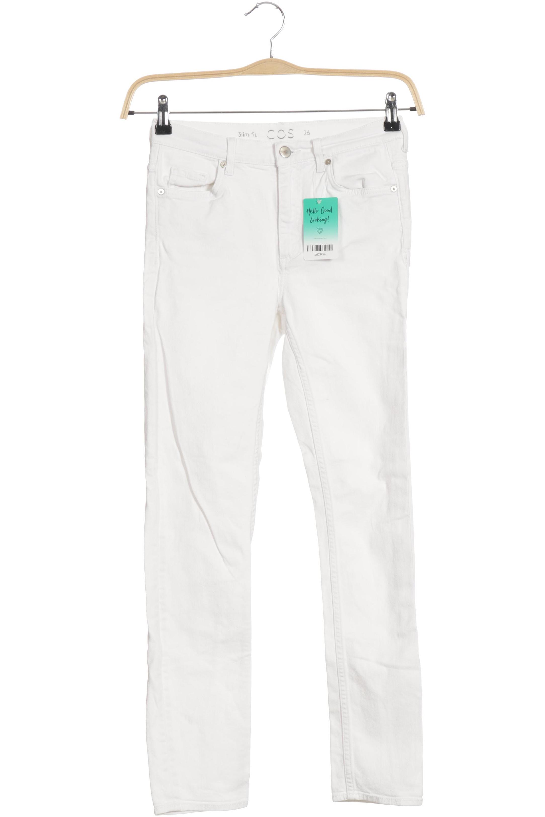 

COS Damen Jeans, weiß, Gr. 26