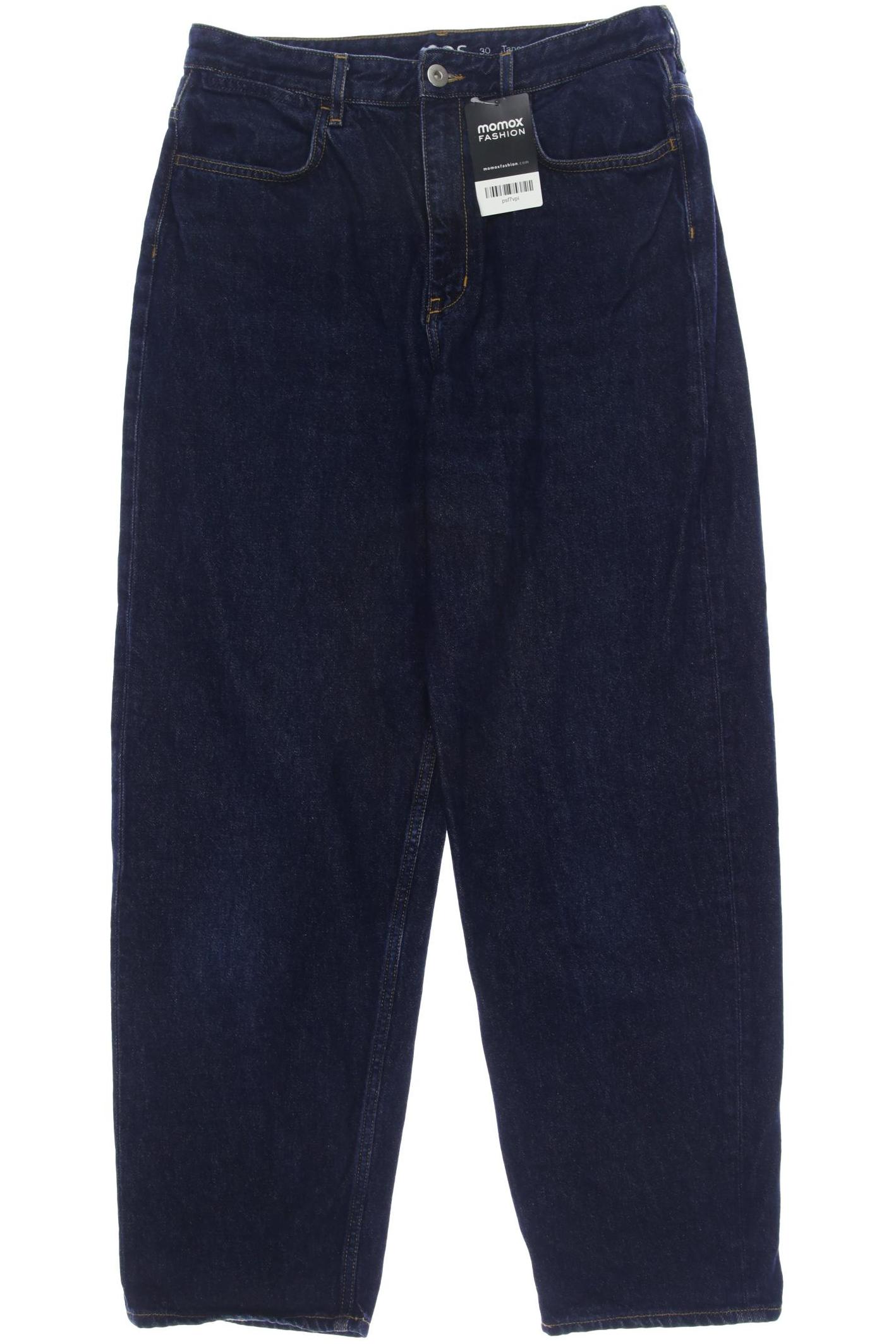 

COS Damen Jeans, marineblau, Gr. 30