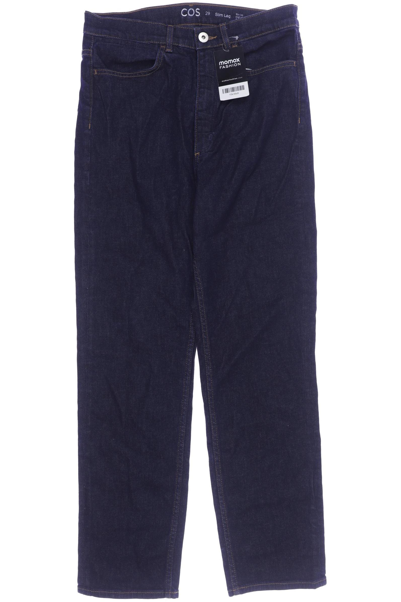 

COS Damen Jeans, marineblau, Gr. 29