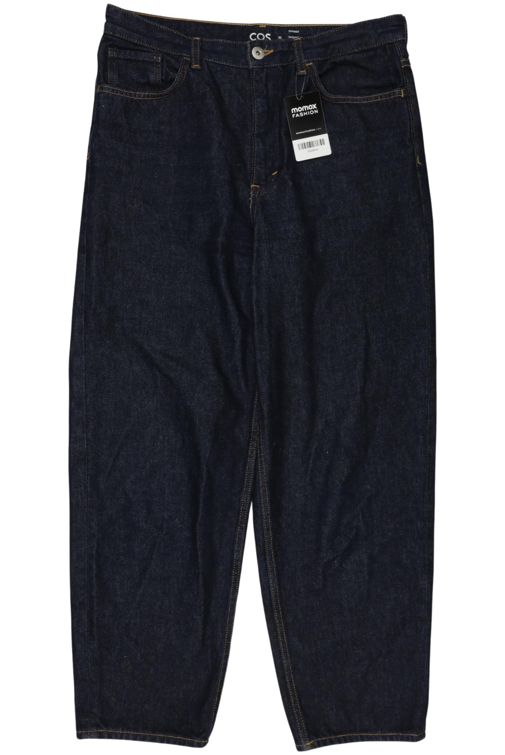 

COS Damen Jeans, marineblau, Gr. 30