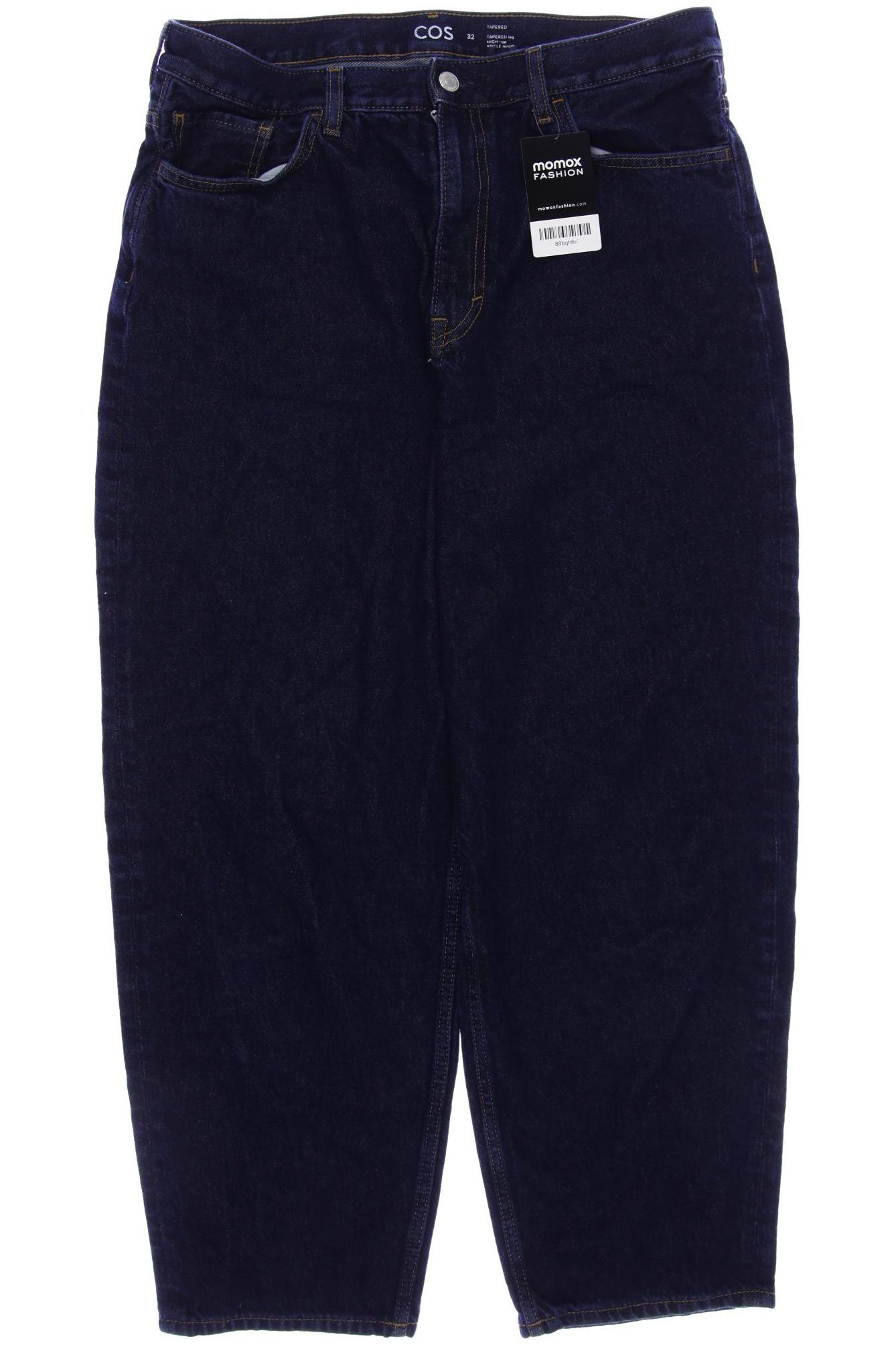 

COS Damen Jeans, marineblau, Gr. 32