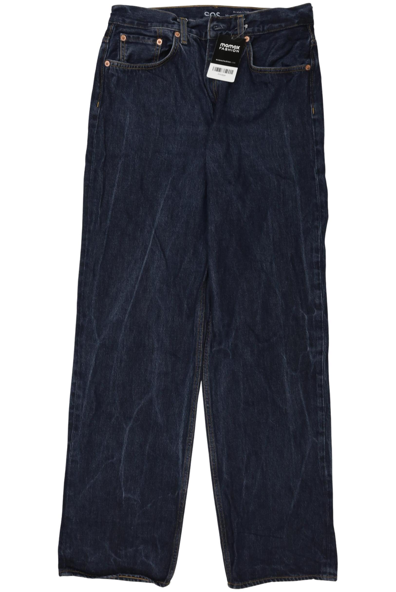 

COS Damen Jeans, marineblau, Gr. 30
