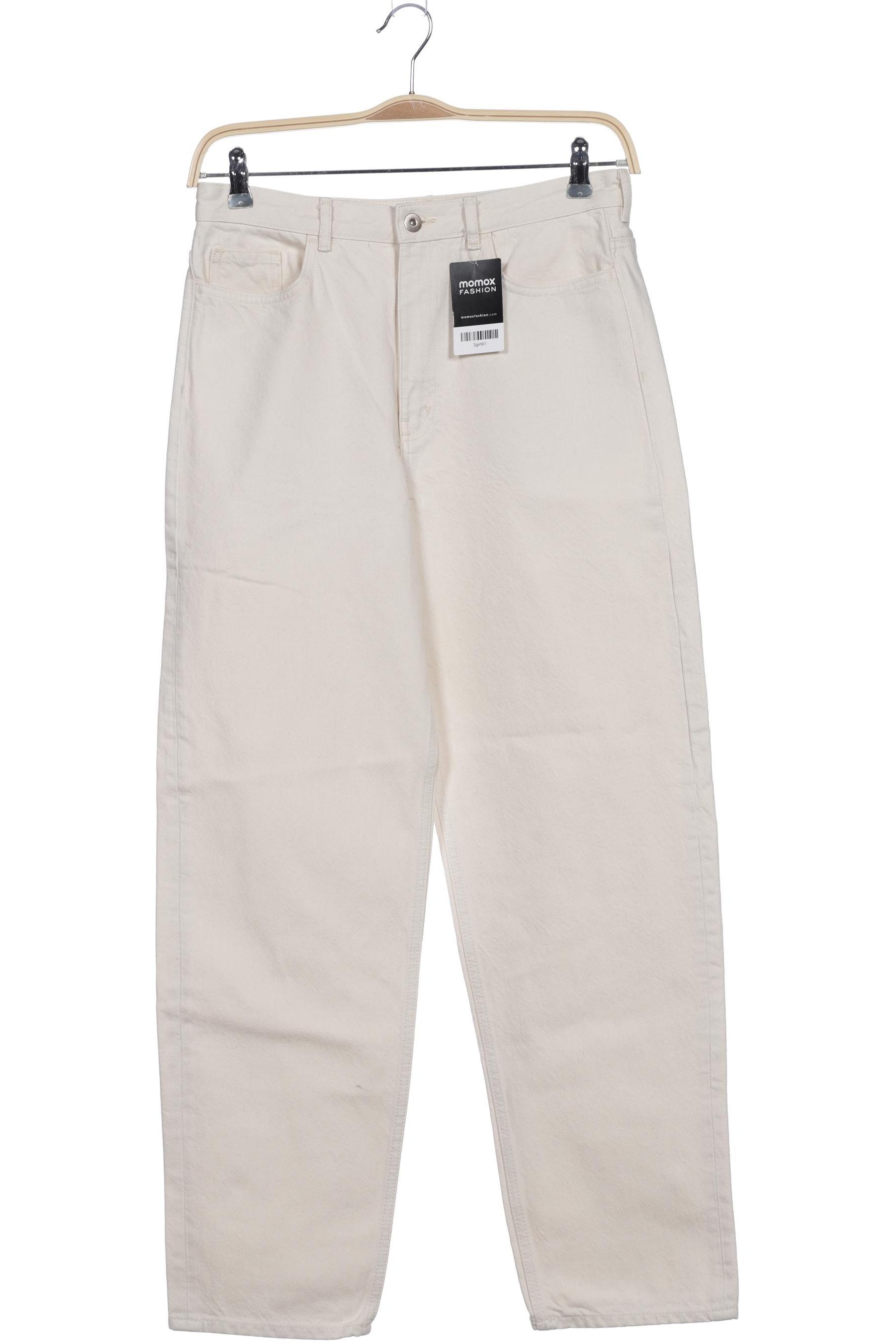 

COS Damen Jeans, cremeweiß