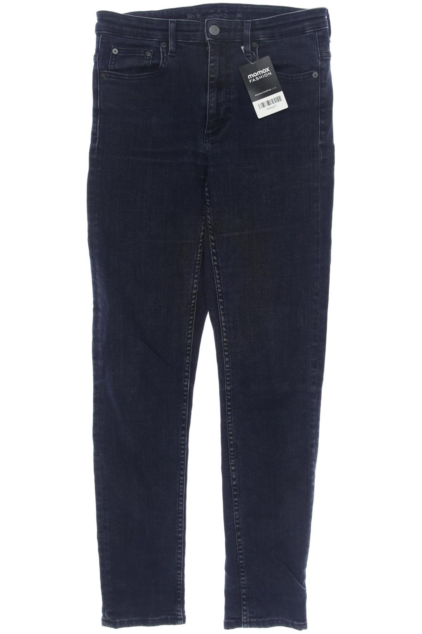 

COS Damen Jeans, marineblau, Gr. 30