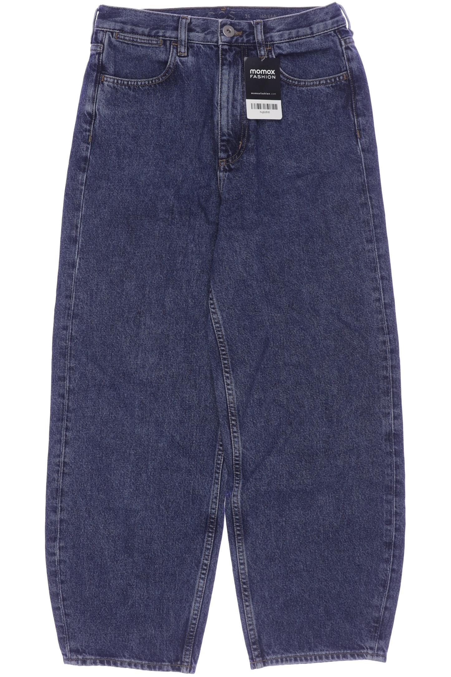 

COS Damen Jeans, marineblau, Gr. 26