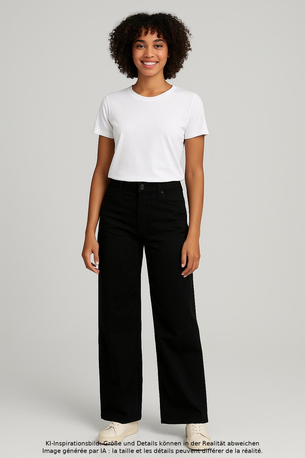 

COS Damen Jeans, schwarz, Gr. 32