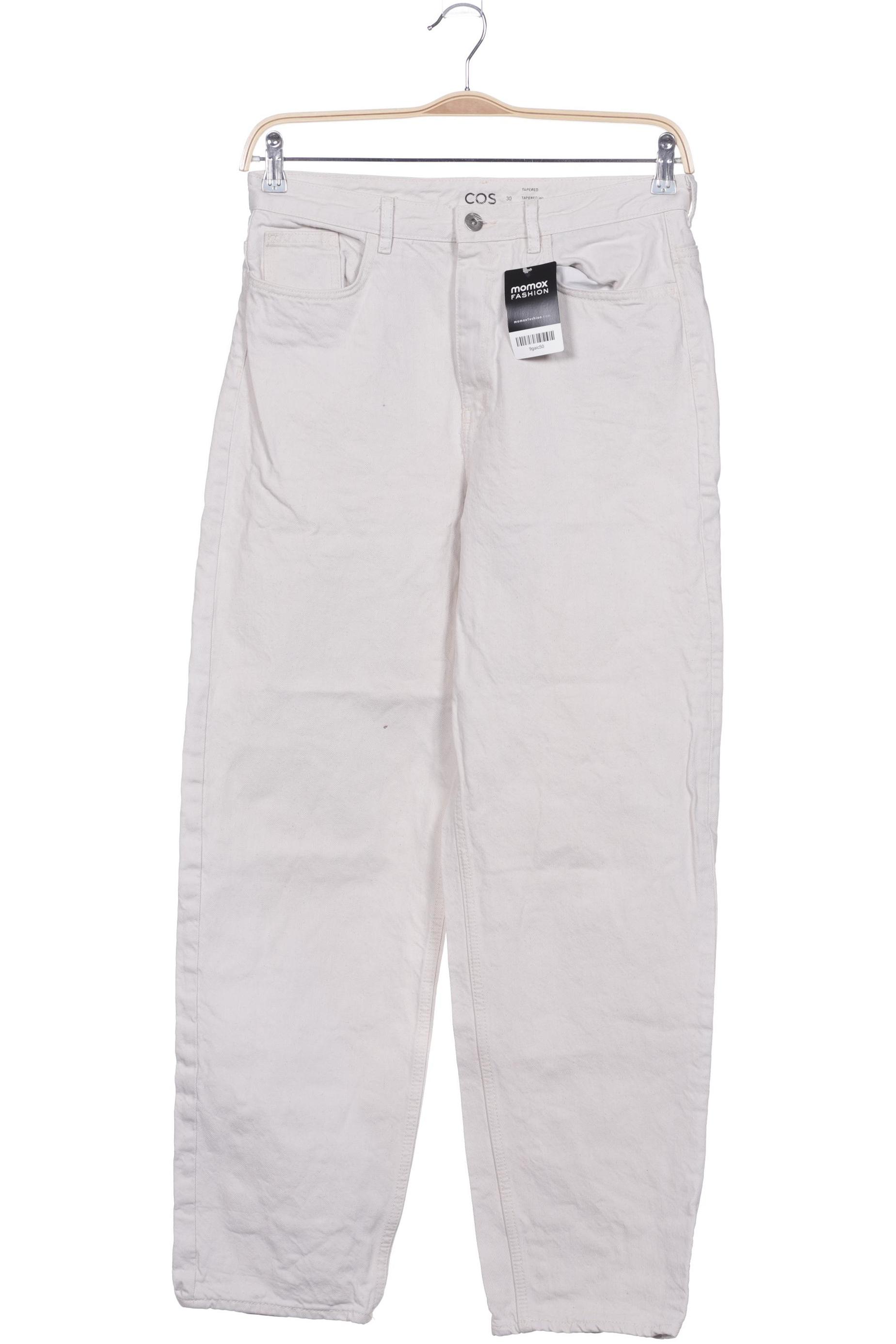 

COS Damen Jeans, cremeweiß, Gr. 40