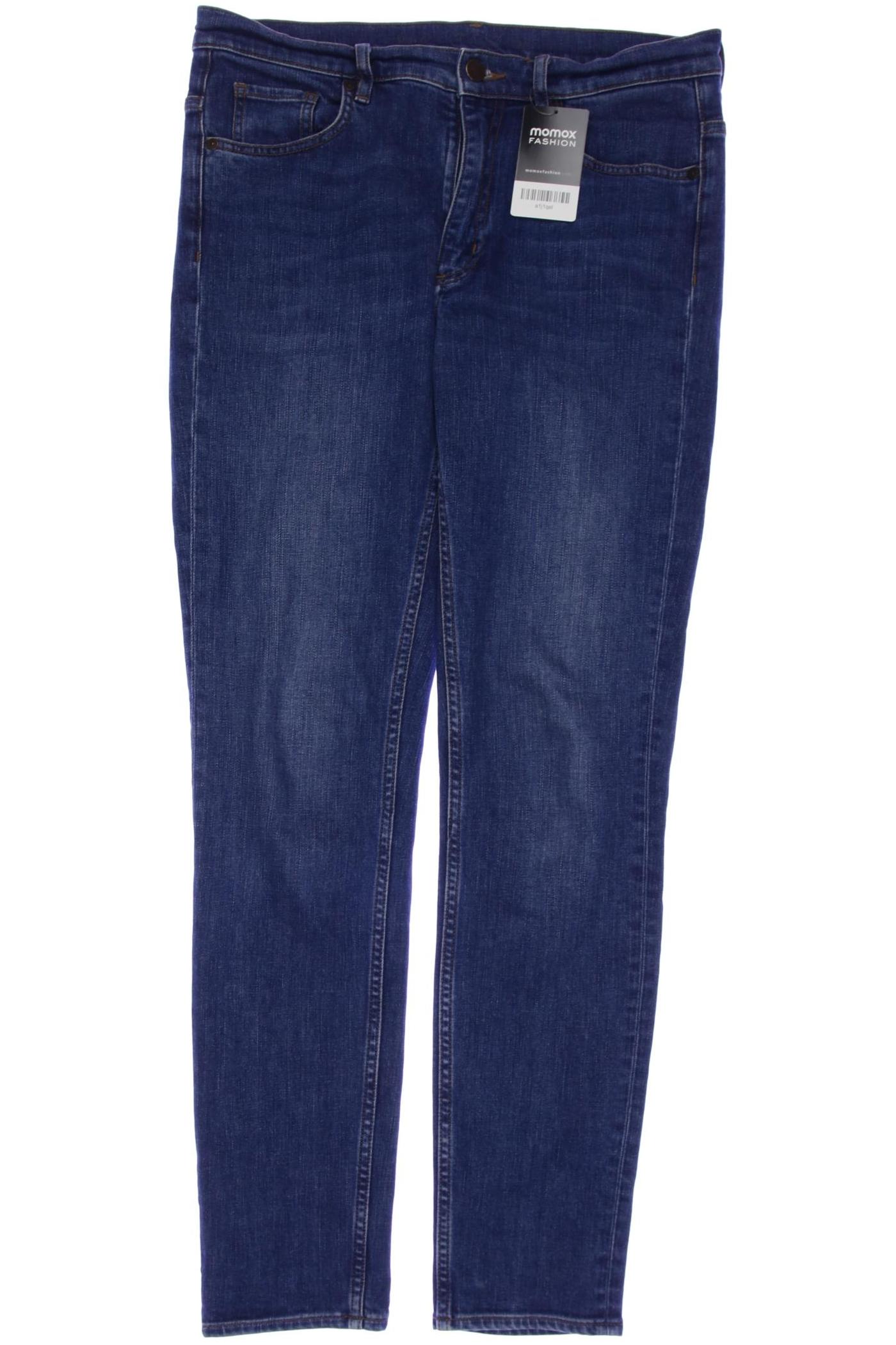 

COS Damen Jeans, marineblau, Gr. 30
