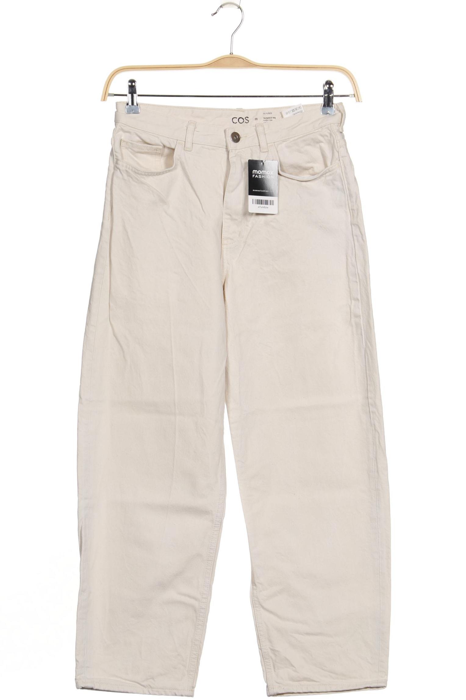 

COS Damen Jeans, cremeweiß, Gr. 28