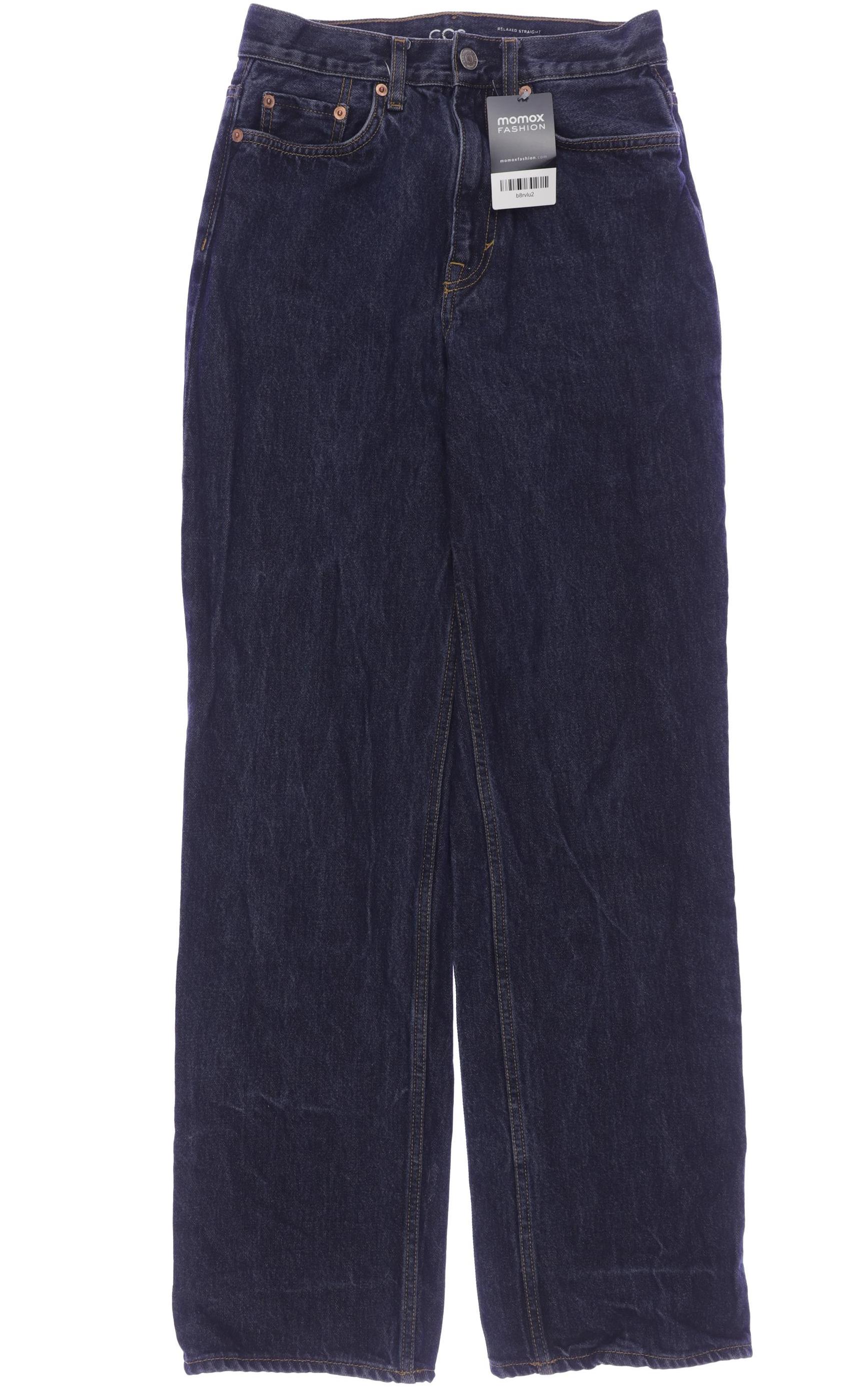 

COS Damen Jeans, marineblau, Gr. 25