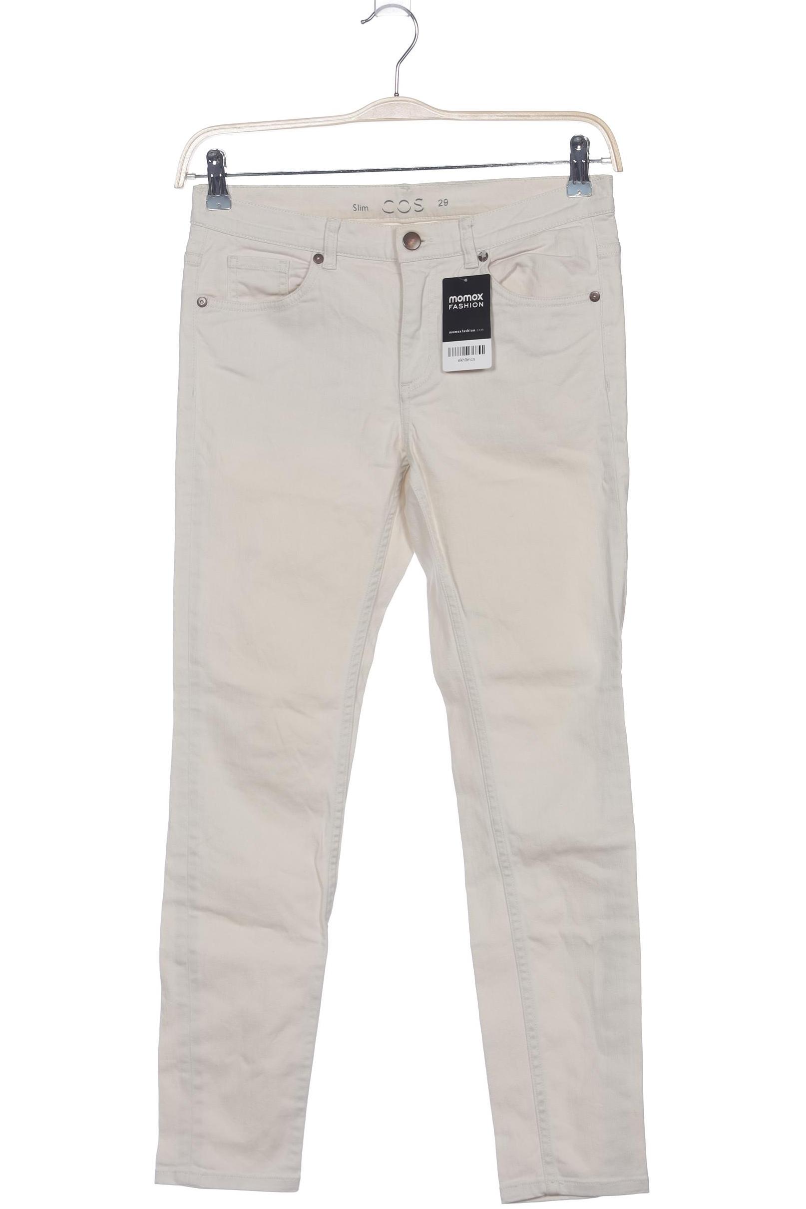 

COS Damen Jeans, cremeweiß, Gr. 29
