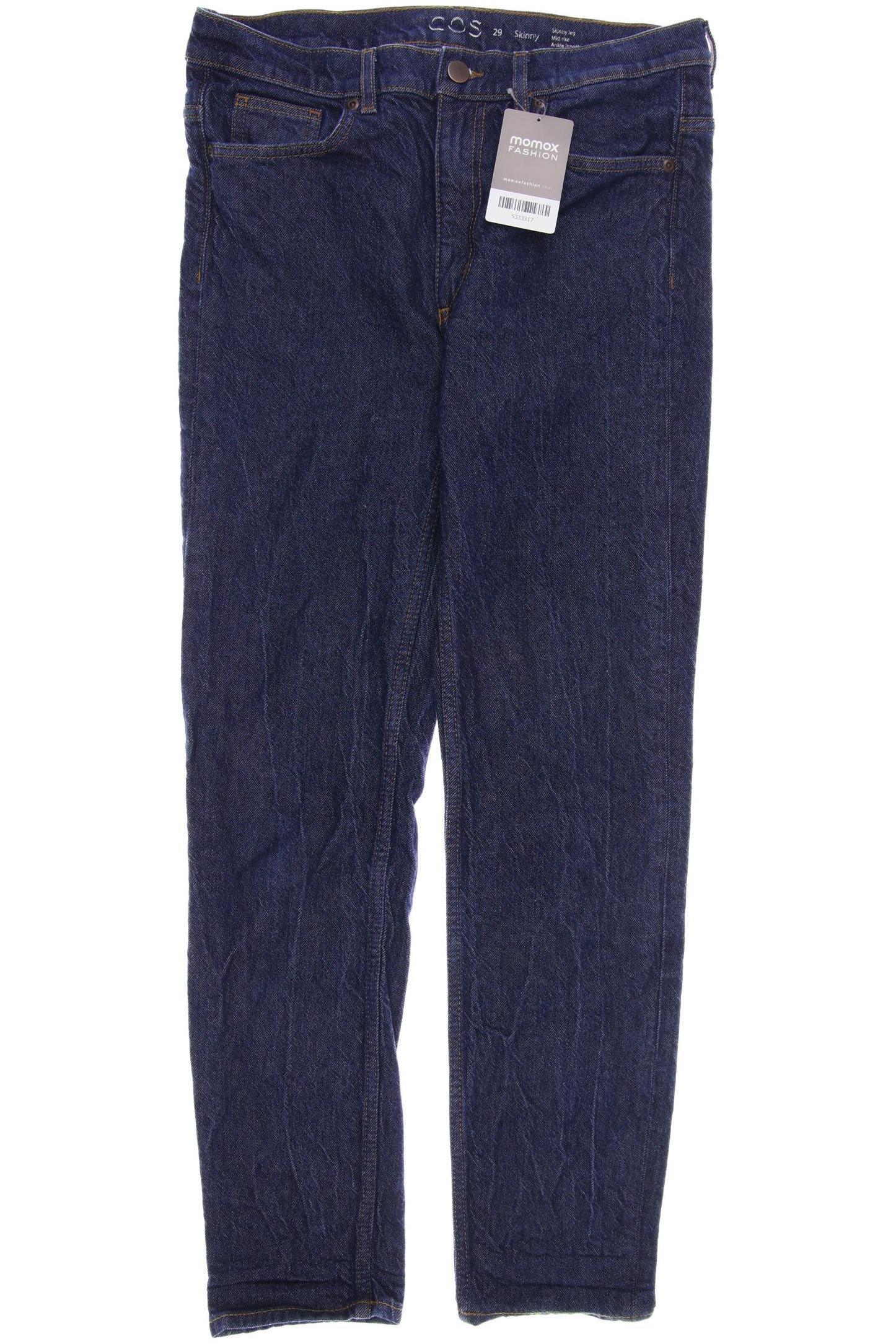 

COS Damen Jeans, marineblau, Gr. 29