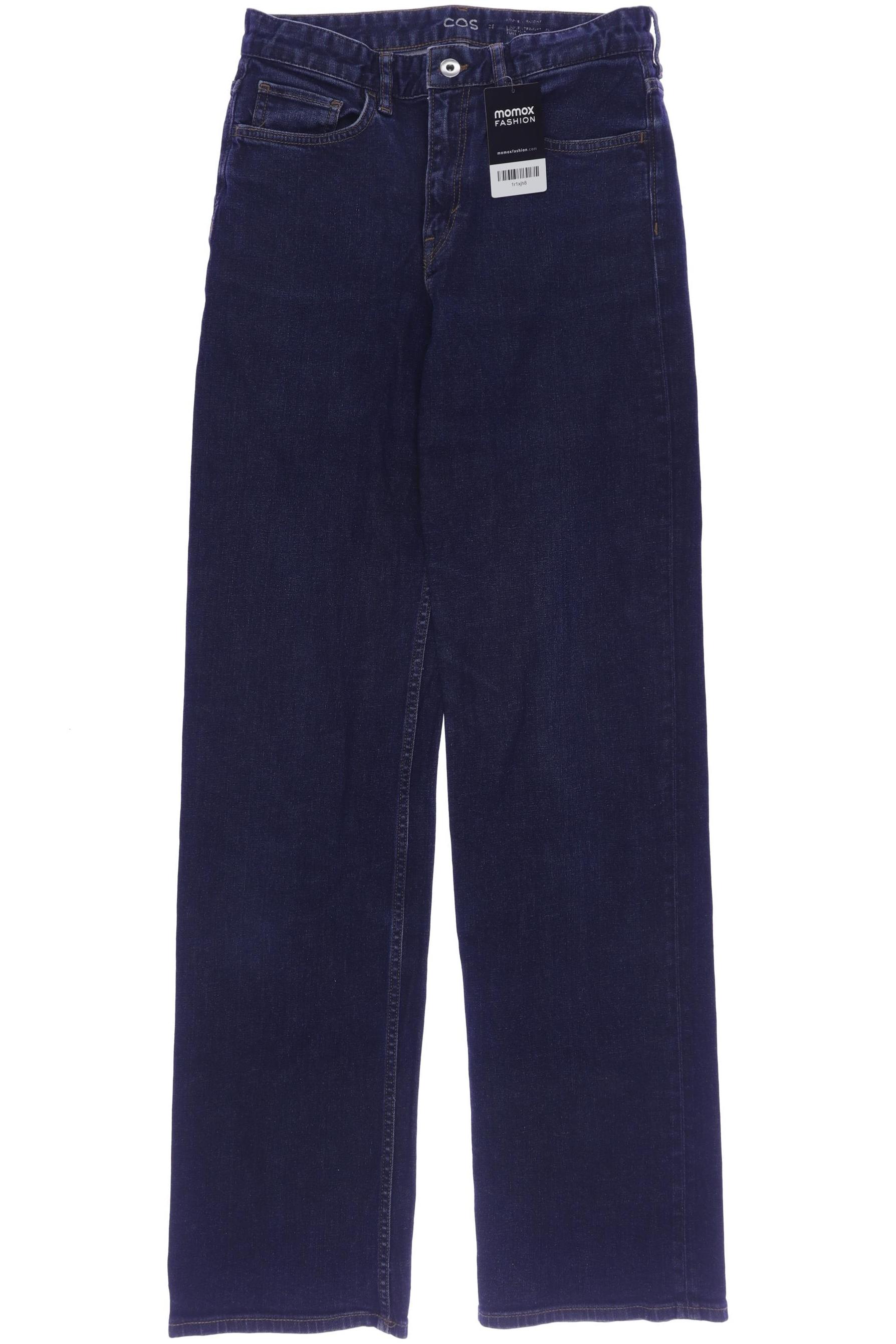 

COS Damen Jeans, marineblau, Gr. 28