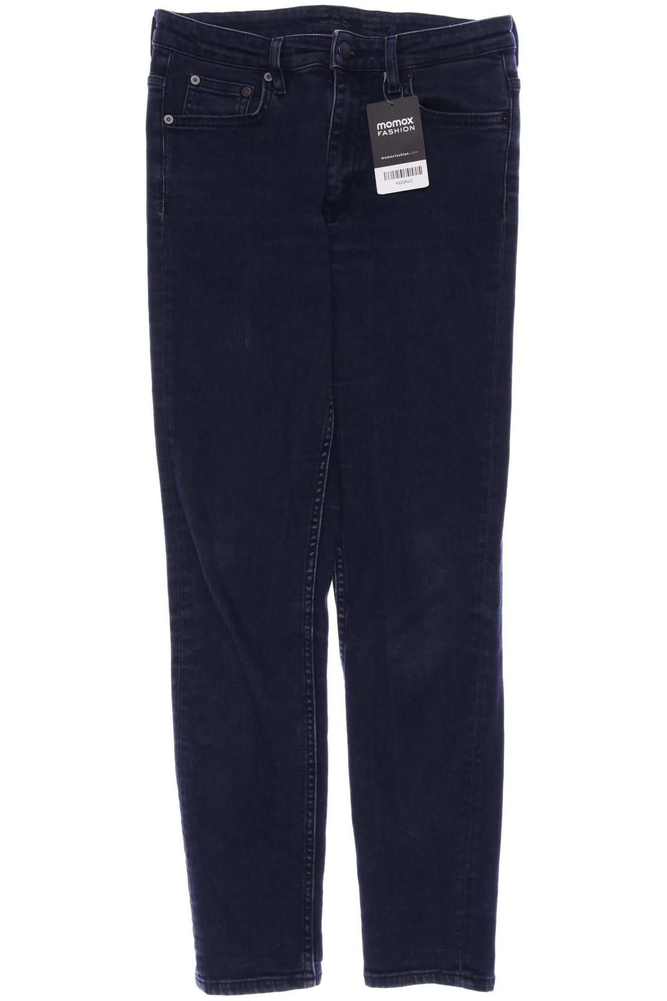 

COS Damen Jeans, marineblau, Gr. 28