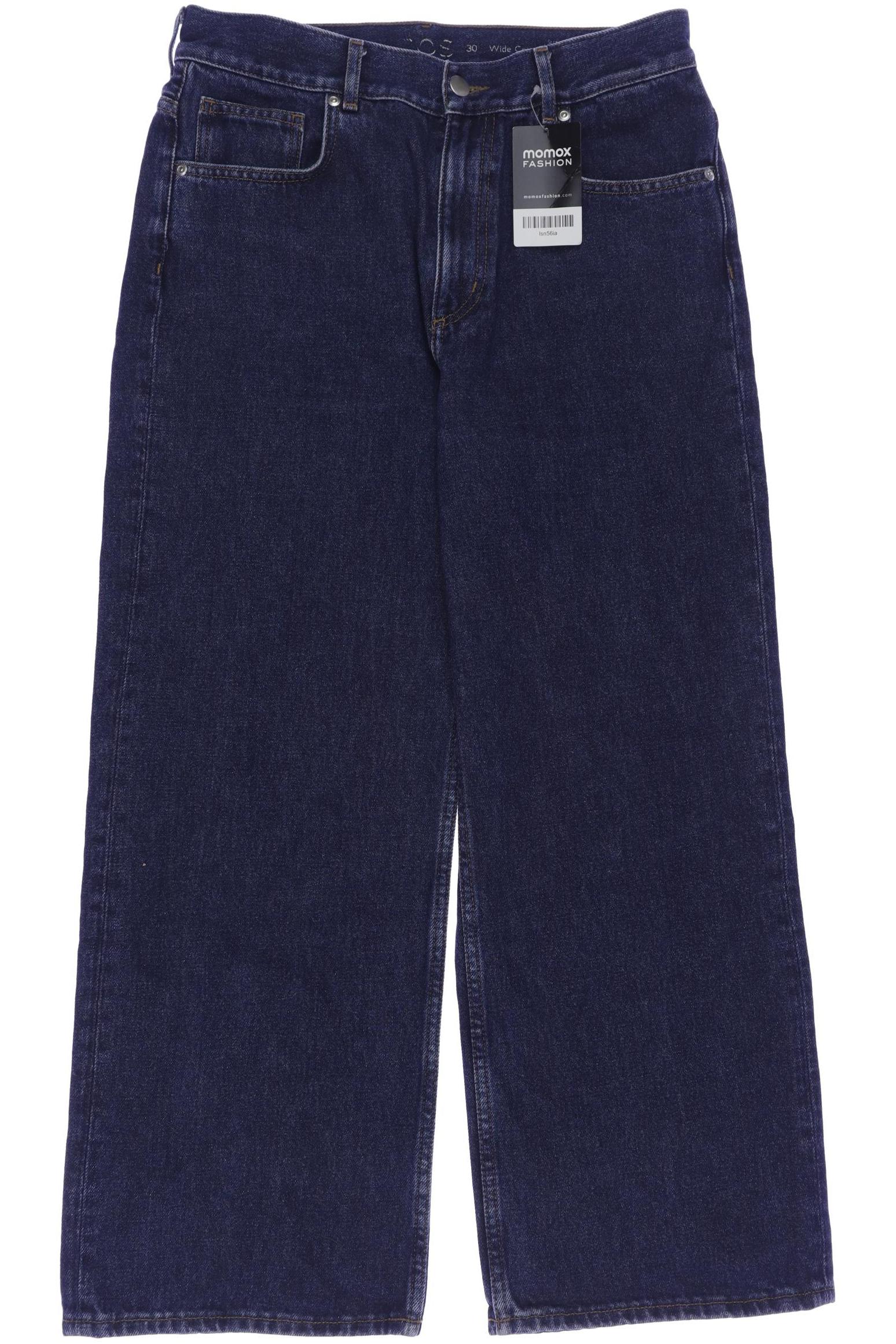 

COS Damen Jeans, marineblau, Gr. 30