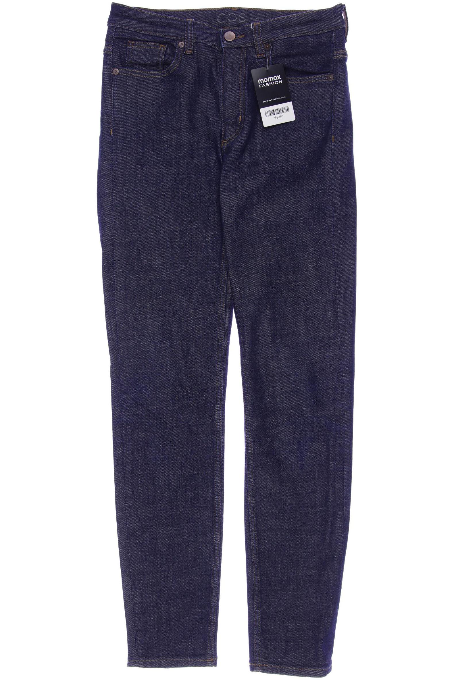 

COS Damen Jeans, marineblau, Gr. 27