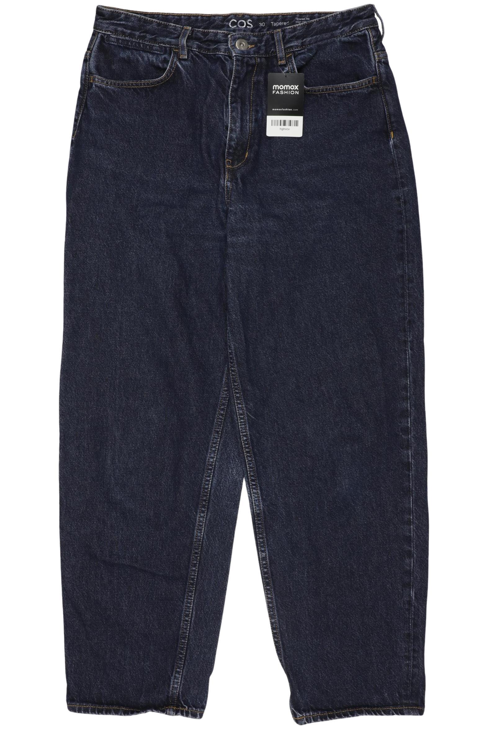 

COS Damen Jeans, marineblau, Gr. 30