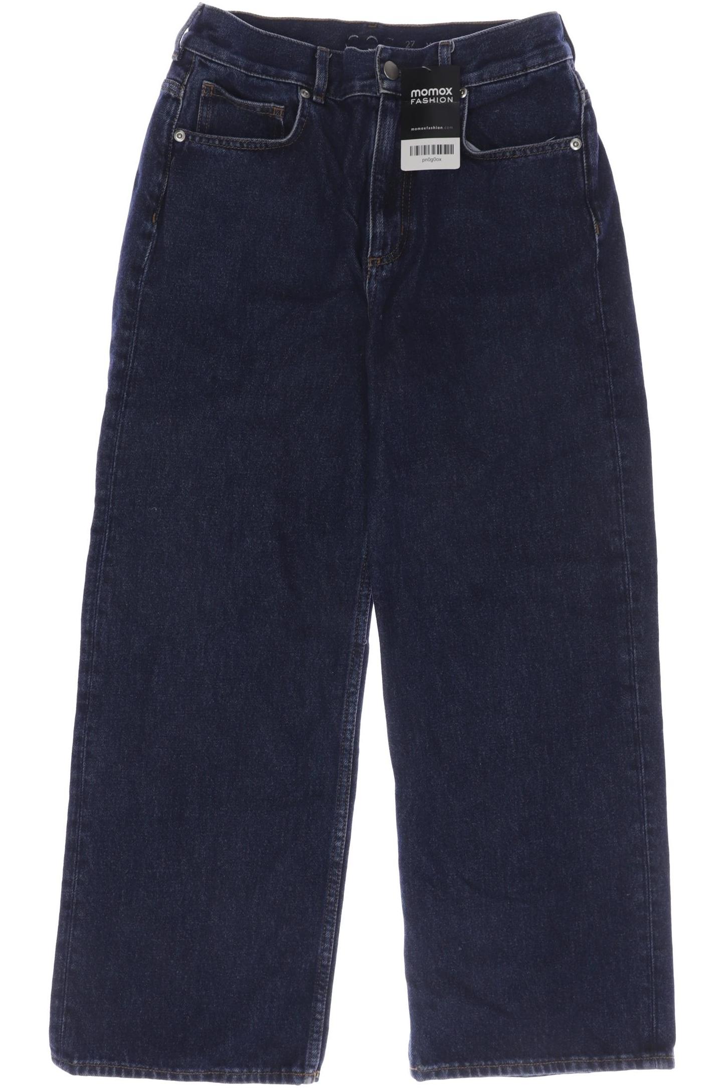 

COS Damen Jeans, marineblau, Gr. 27