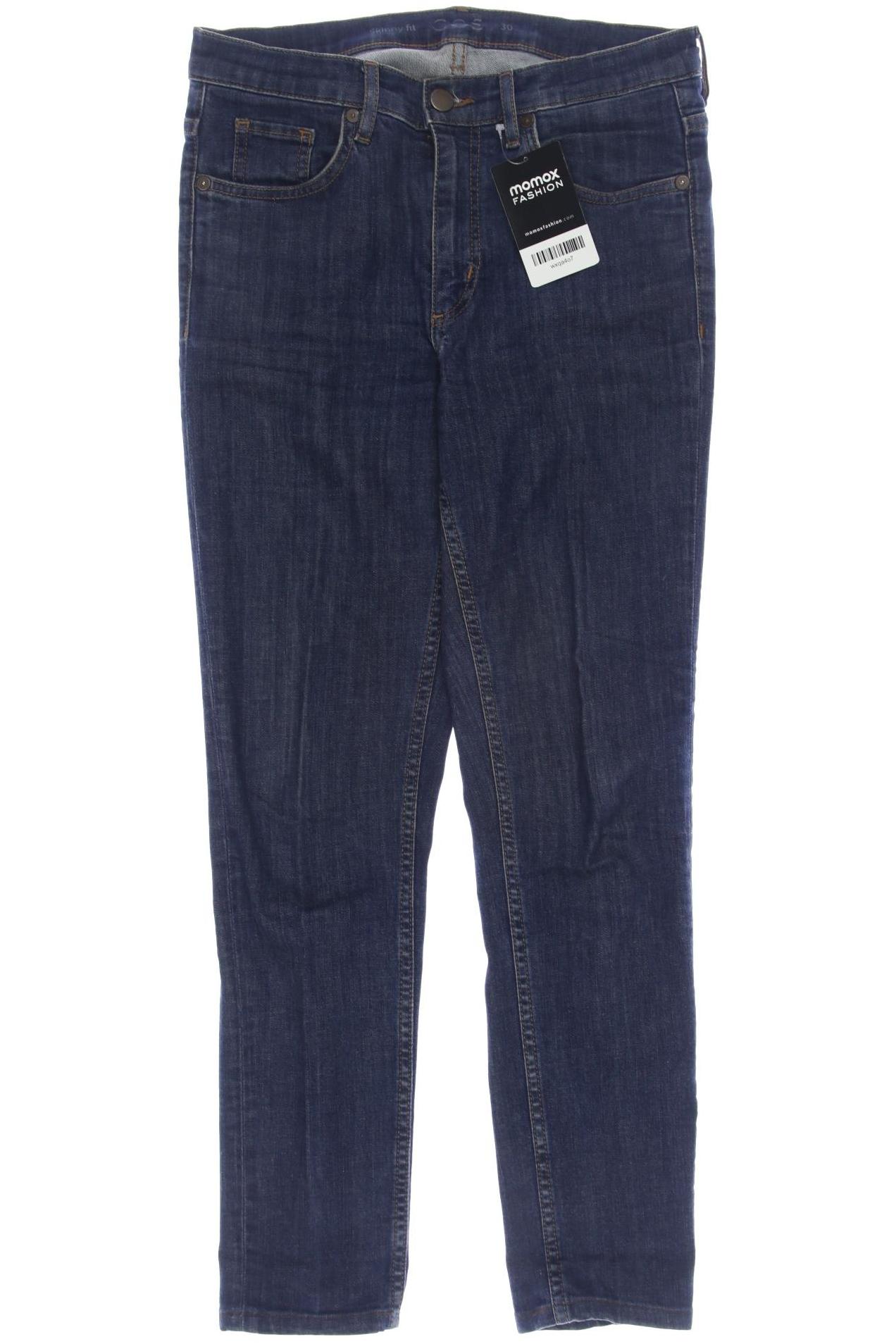 

COS Damen Jeans, marineblau, Gr. 30