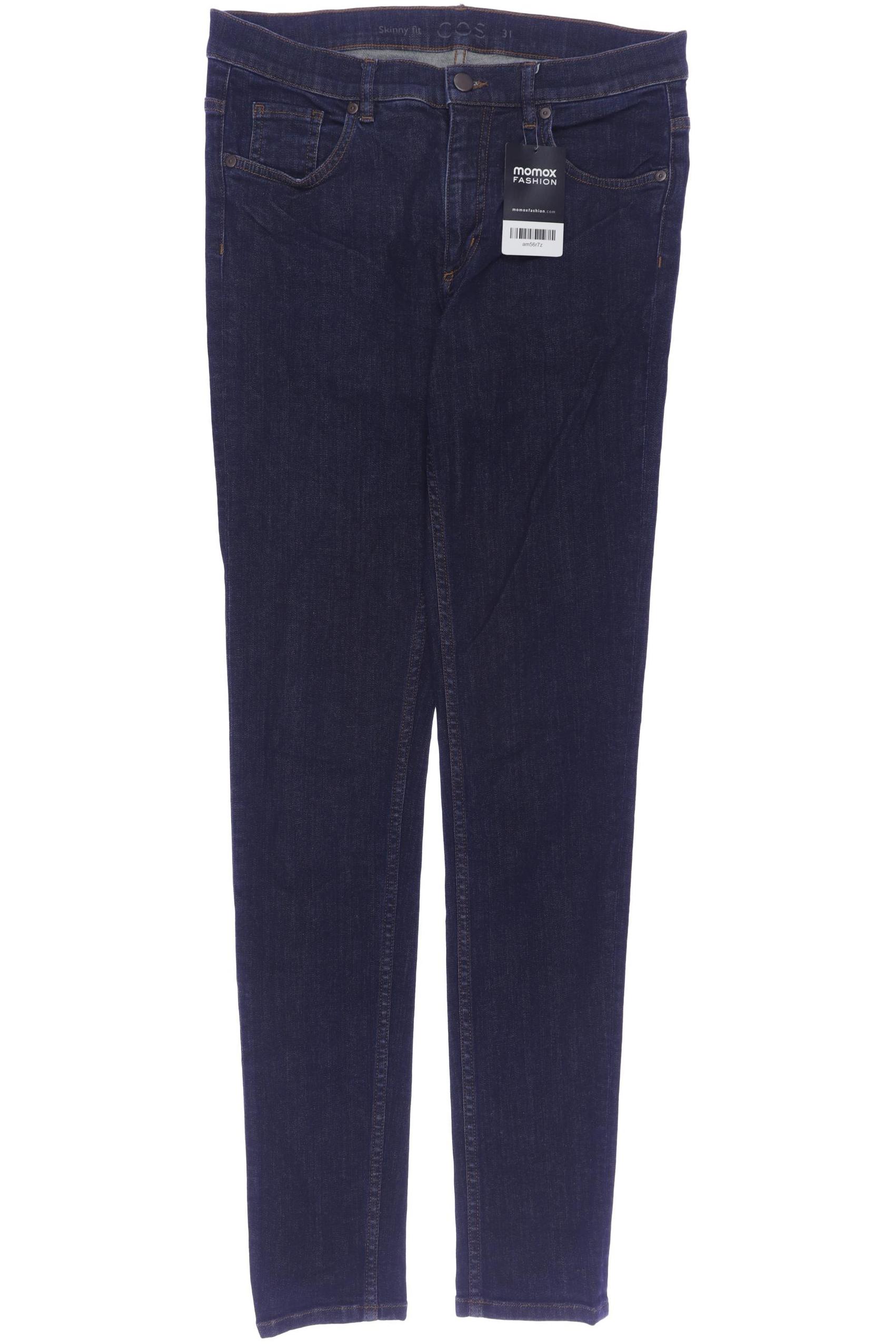 

COS Damen Jeans, marineblau, Gr. 31