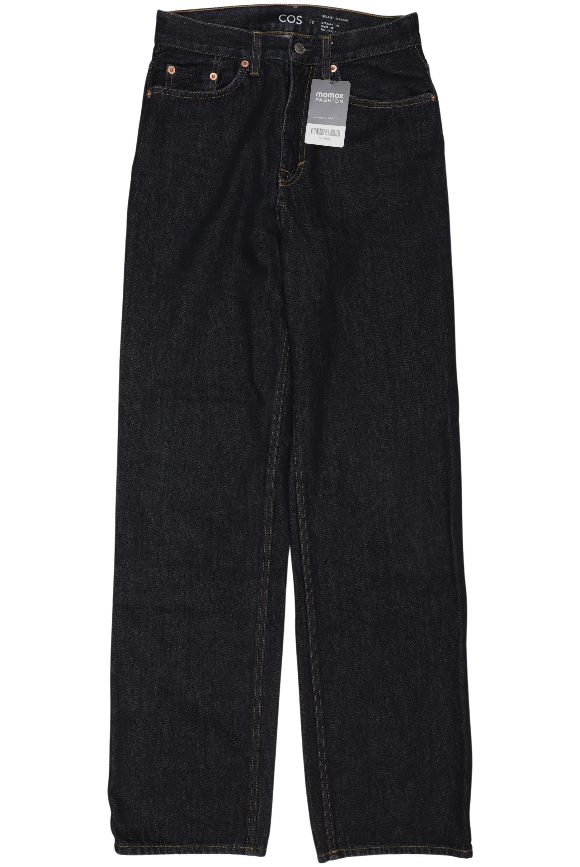 

COS Damen Jeans, marineblau, Gr. 26