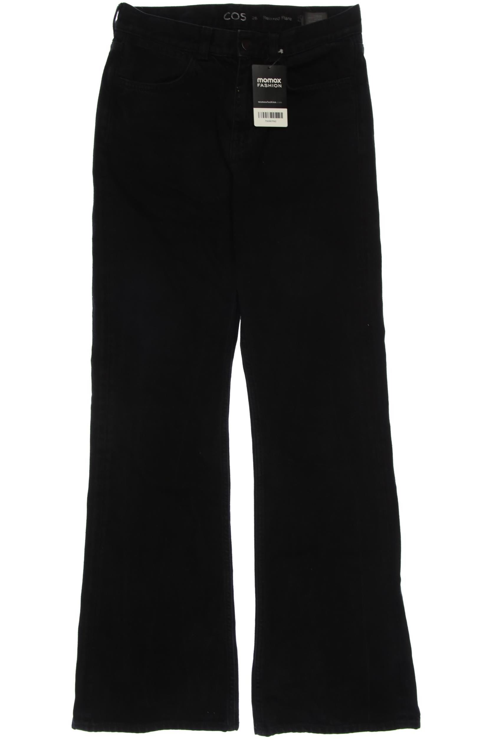 

COS Damen Jeans, schwarz