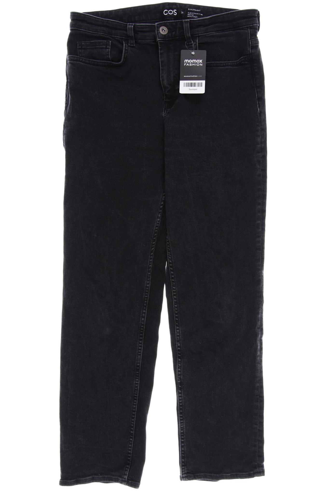

COS Damen Jeans, schwarz
