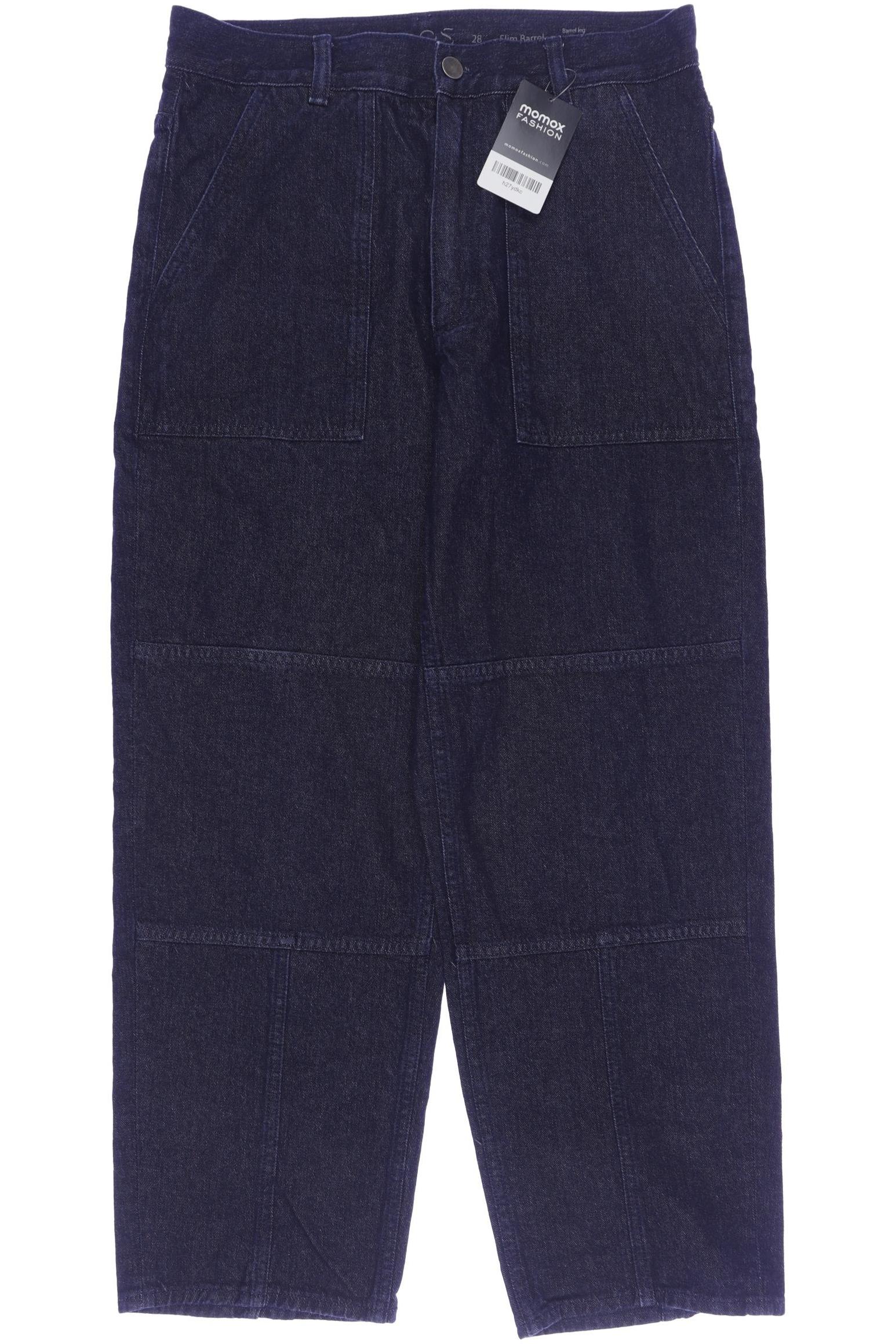 

COS Damen Jeans, marineblau, Gr. 28