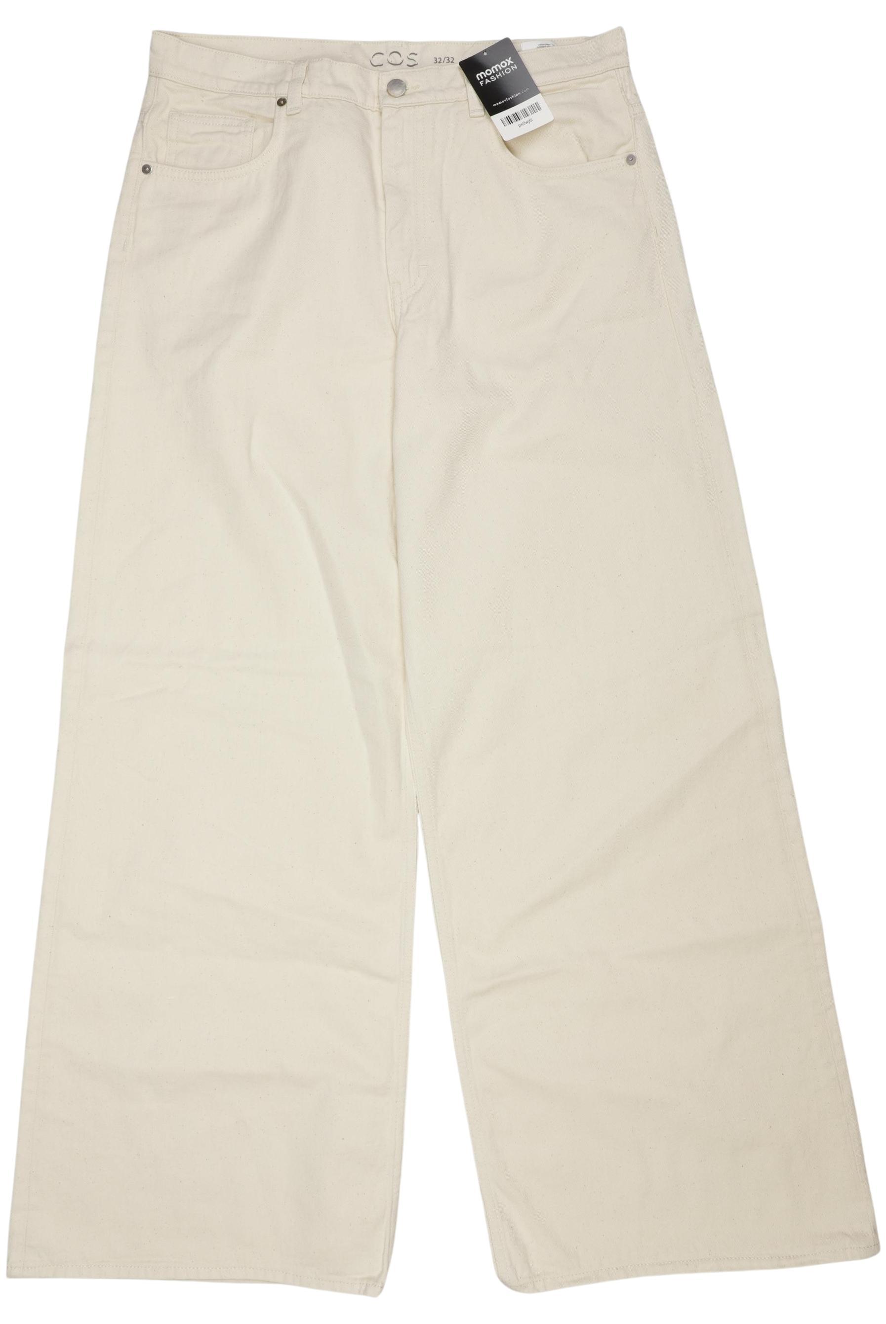 

COS Damen Jeans, cremeweiß, Gr. 32