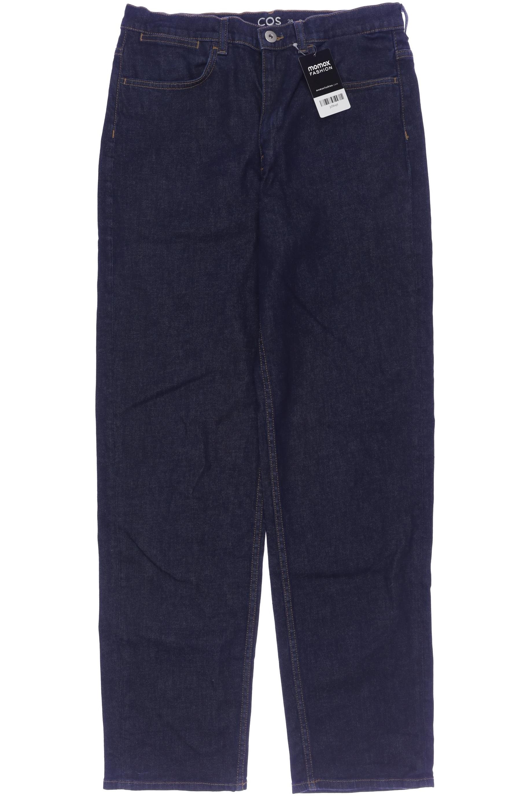 

COS Damen Jeans, marineblau, Gr. 28