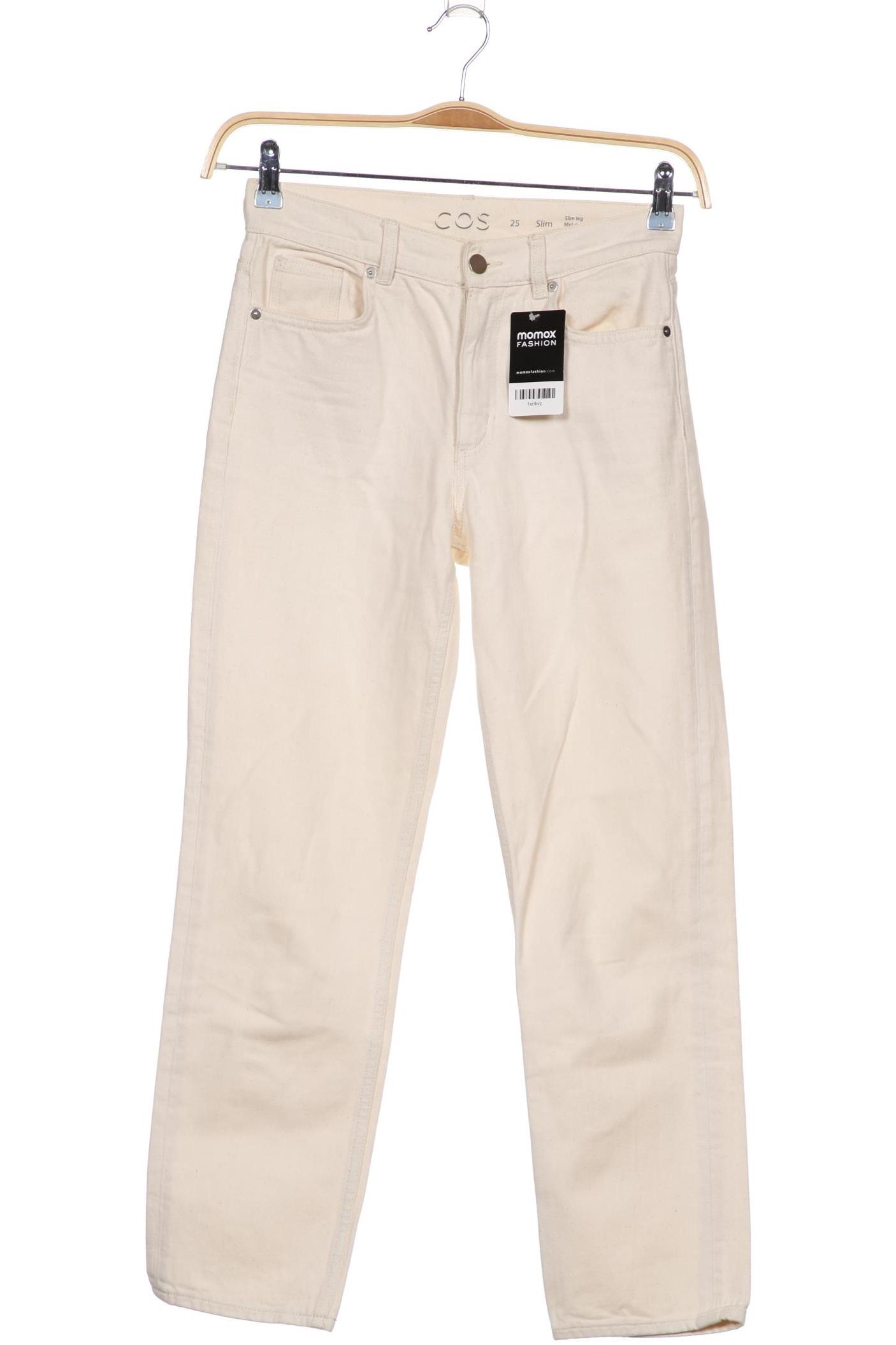 

COS Damen Jeans, cremeweiß, Gr. 25