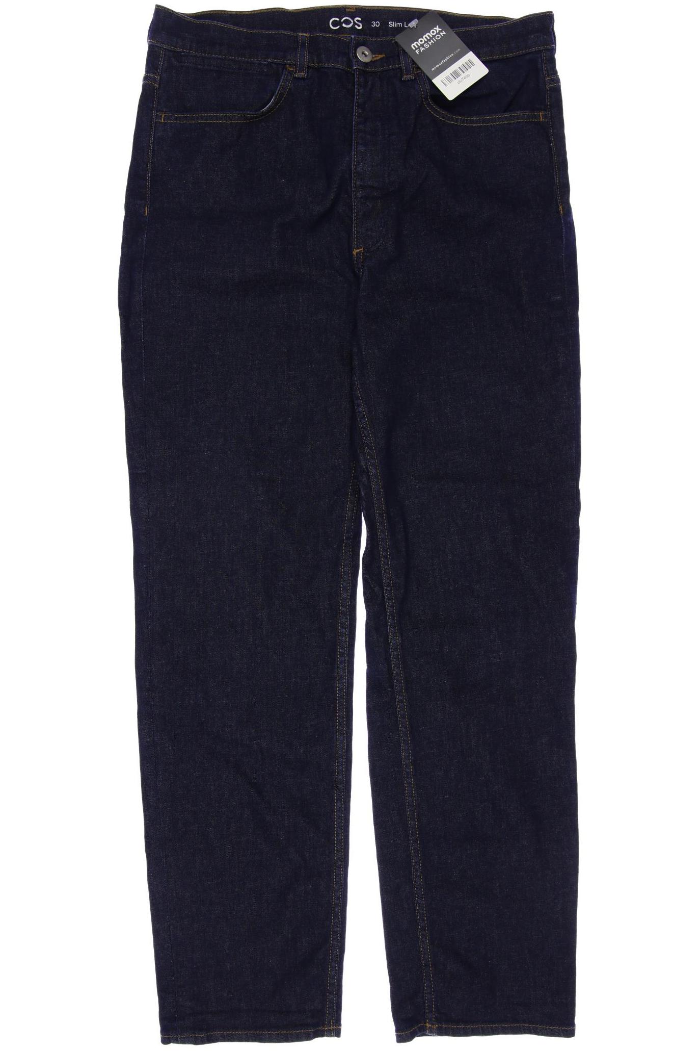 

COS Damen Jeans, marineblau, Gr. 30
