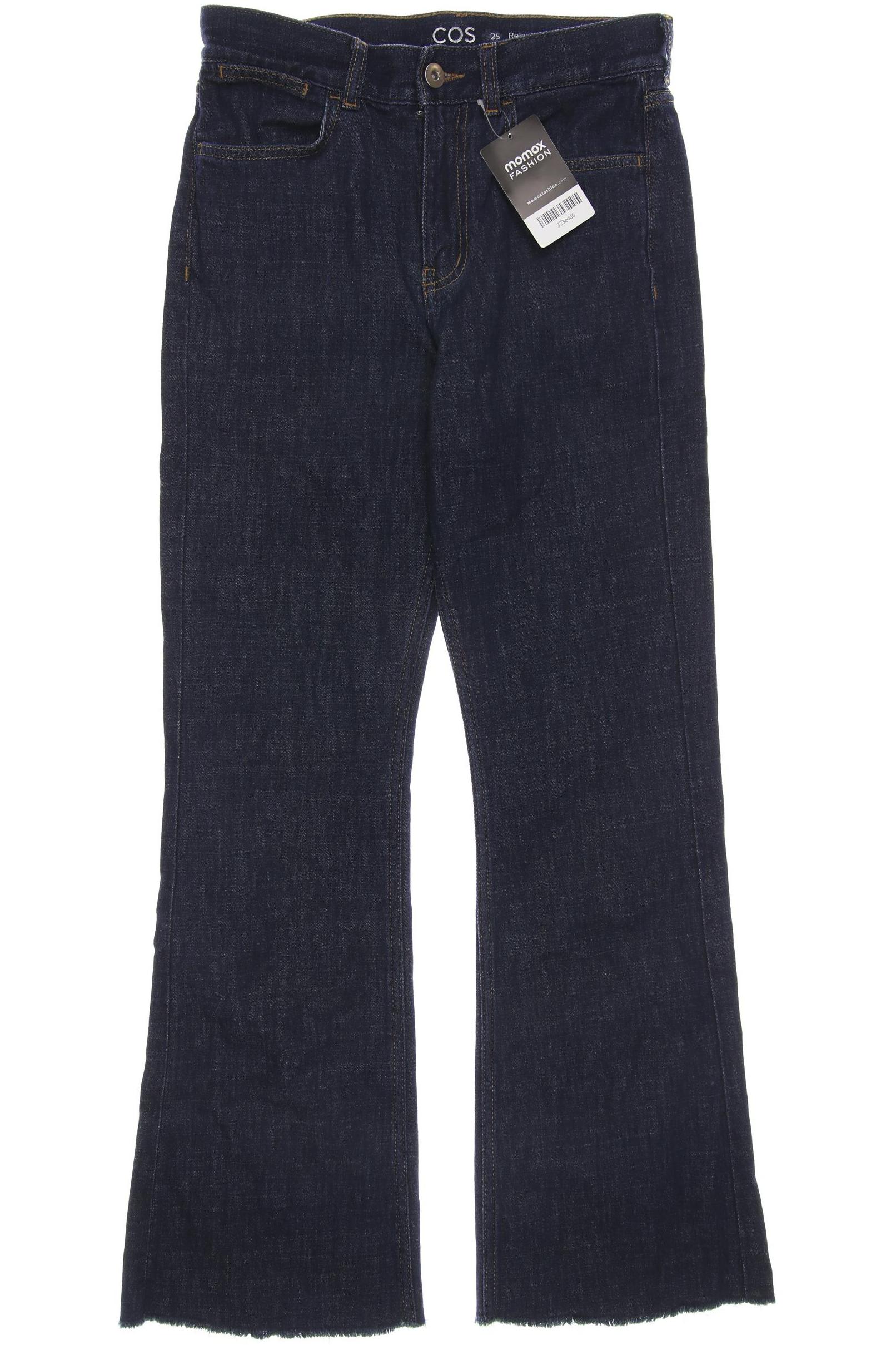 

COS Damen Jeans, marineblau, Gr. 25