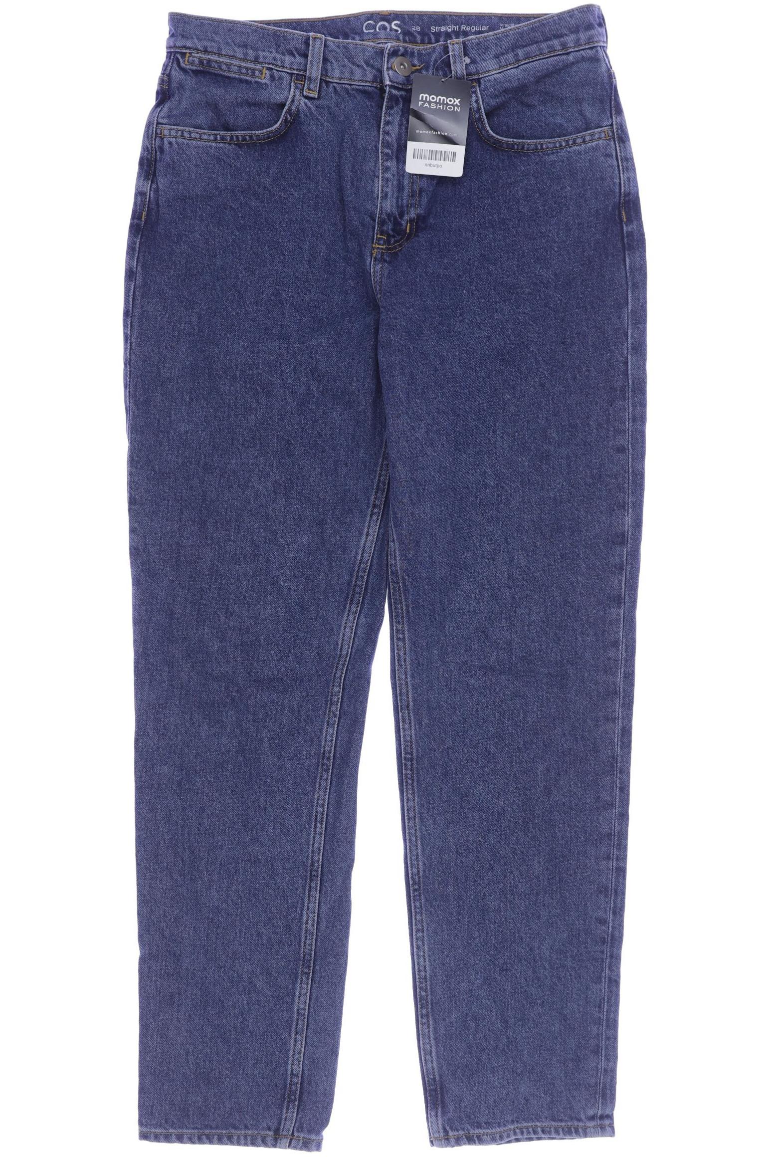

COS Damen Jeans, marineblau, Gr. 28
