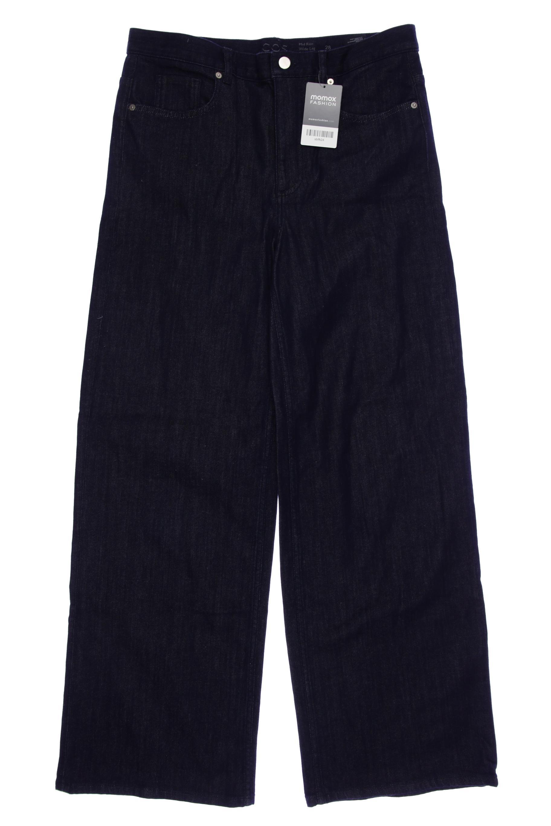 

COS Damen Jeans, marineblau, Gr. 28