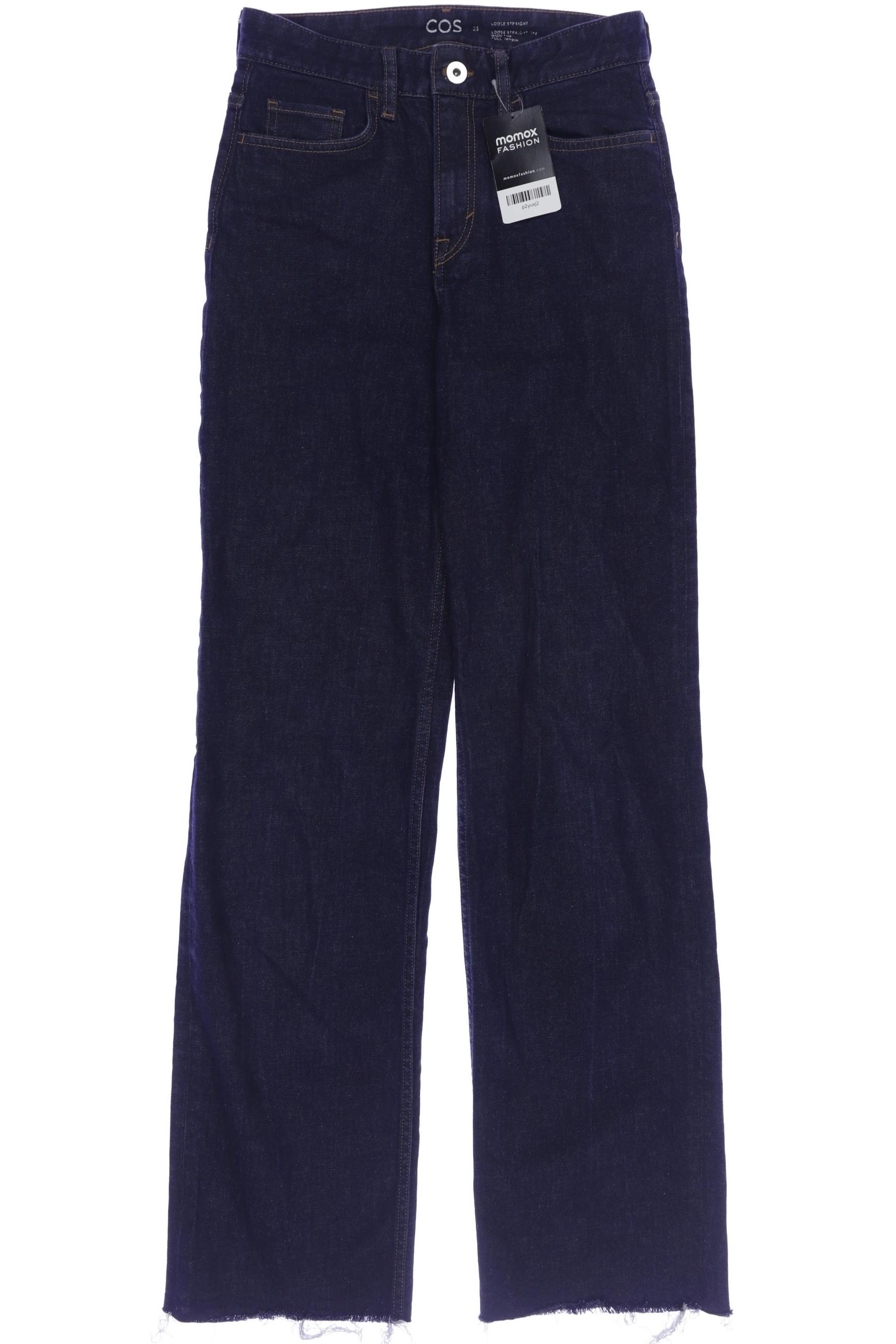 

COS Damen Jeans, marineblau, Gr. 25