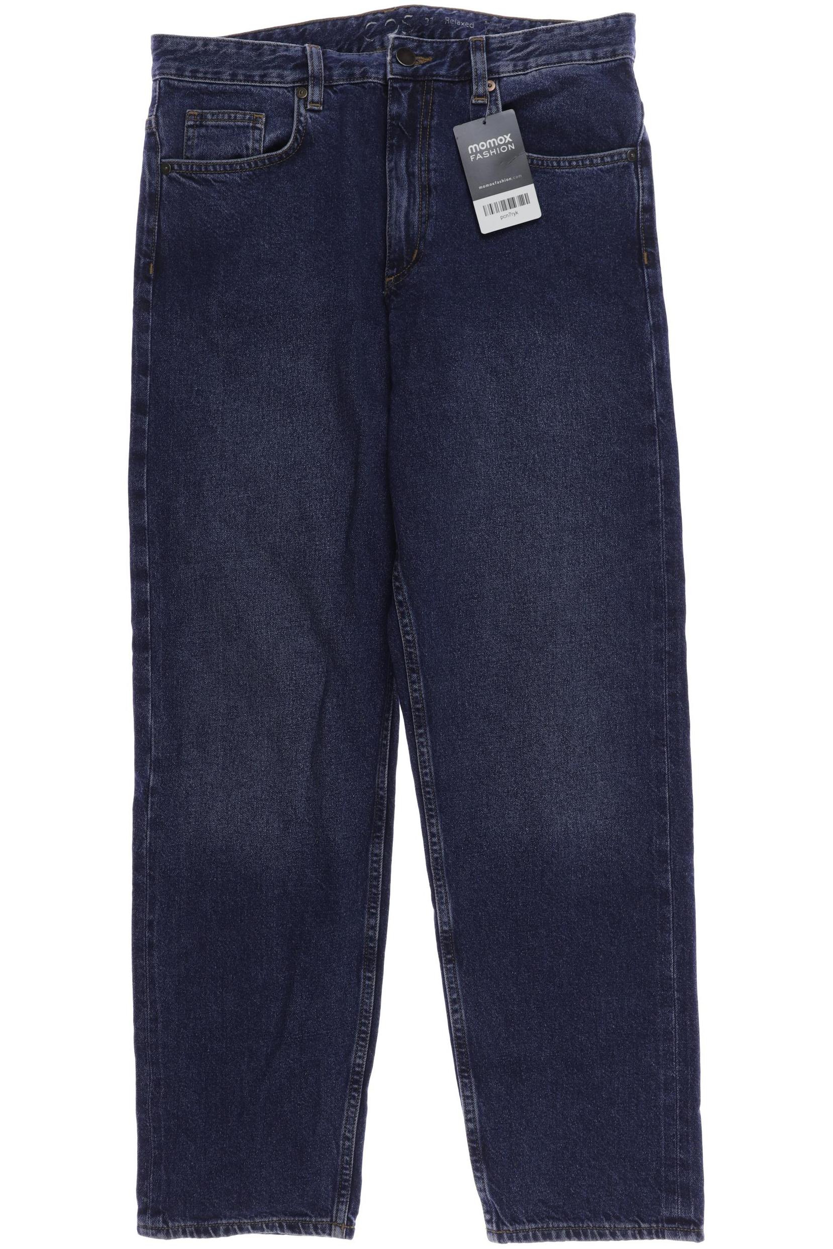

COS Damen Jeans, marineblau, Gr. 27