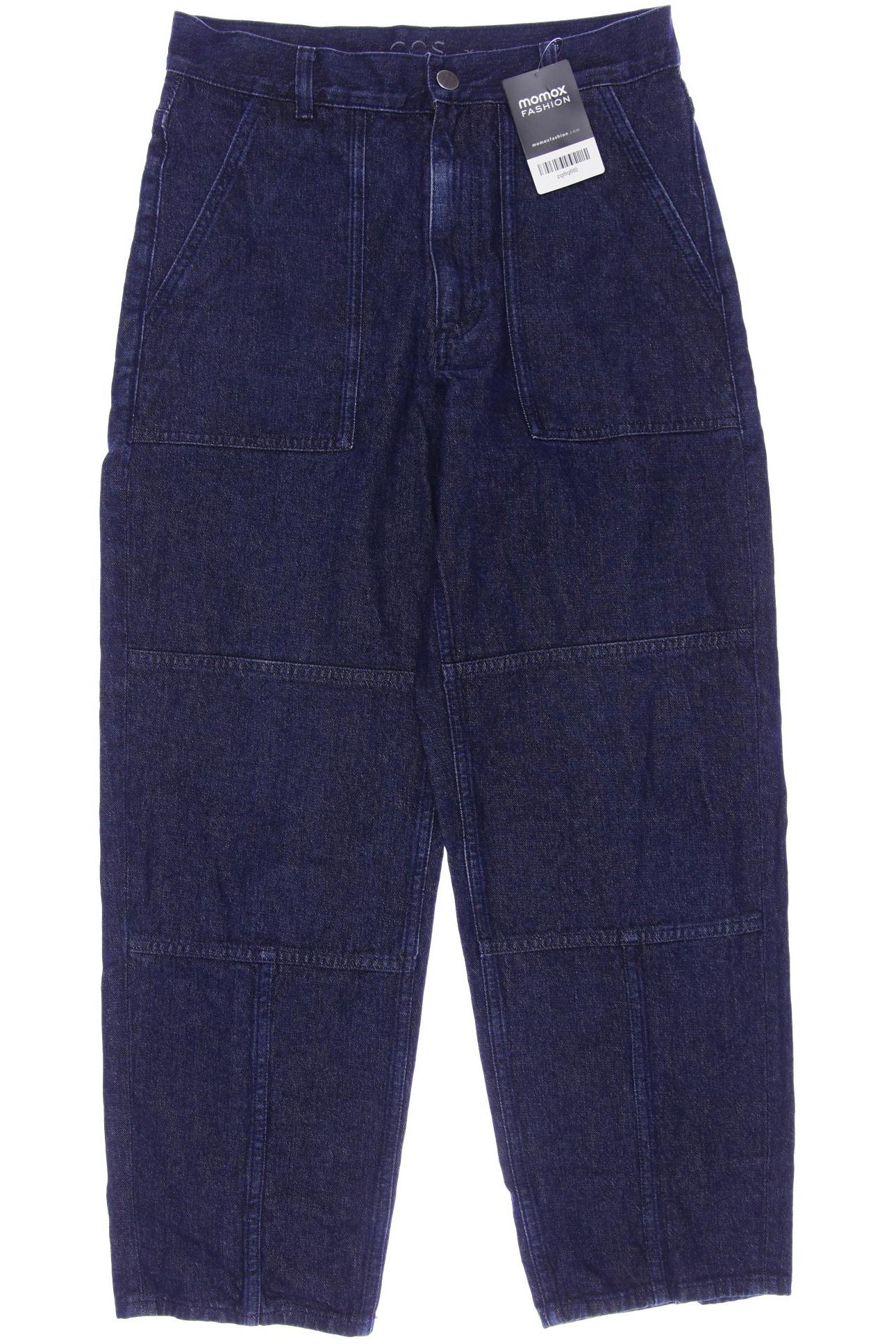 

COS Damen Jeans, marineblau, Gr. 26