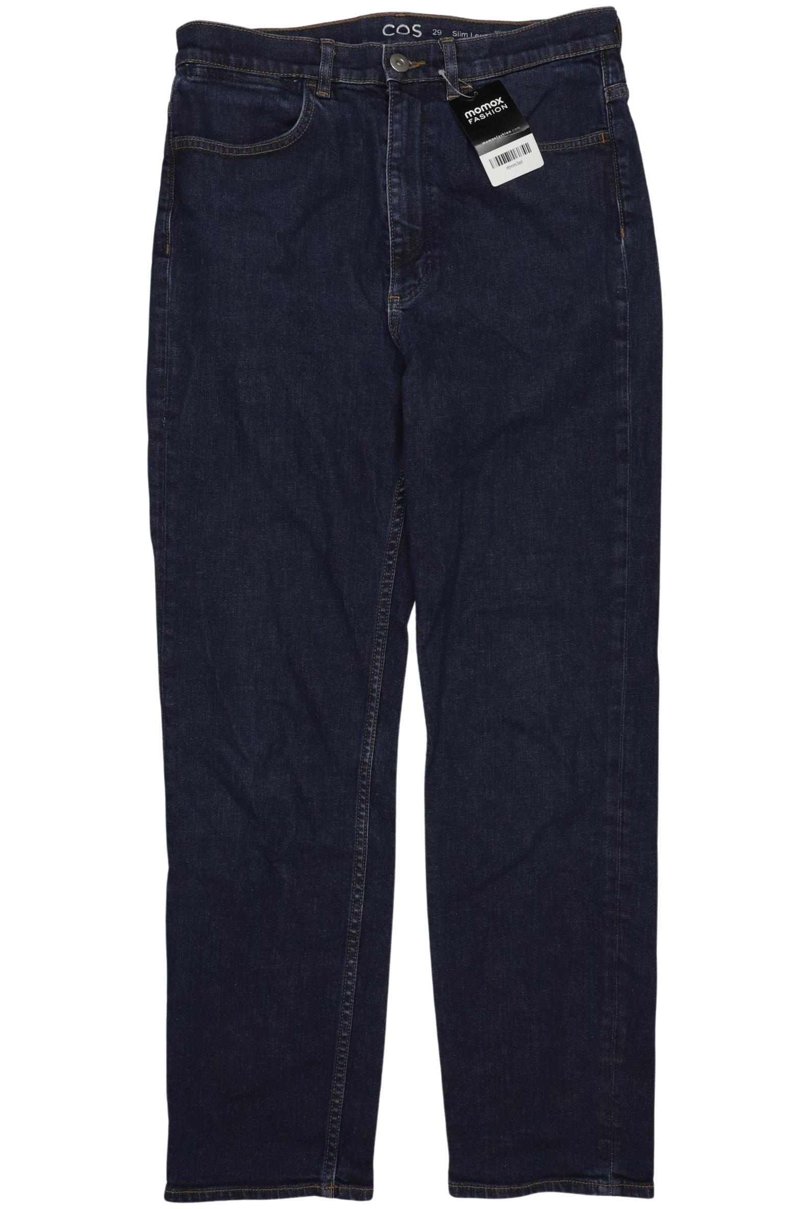 

COS Damen Jeans, marineblau, Gr. 29