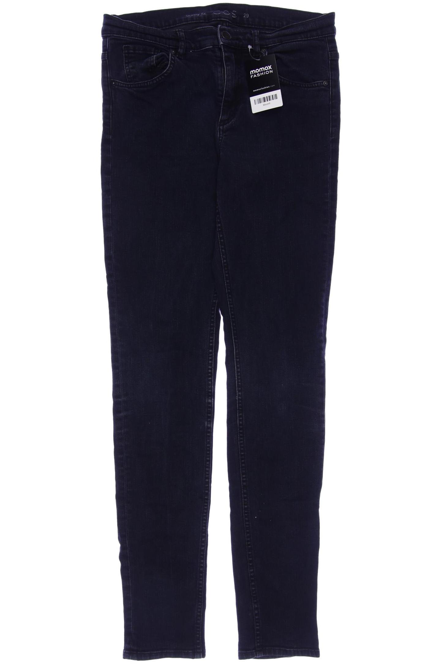 

COS Damen Jeans, marineblau, Gr. 29