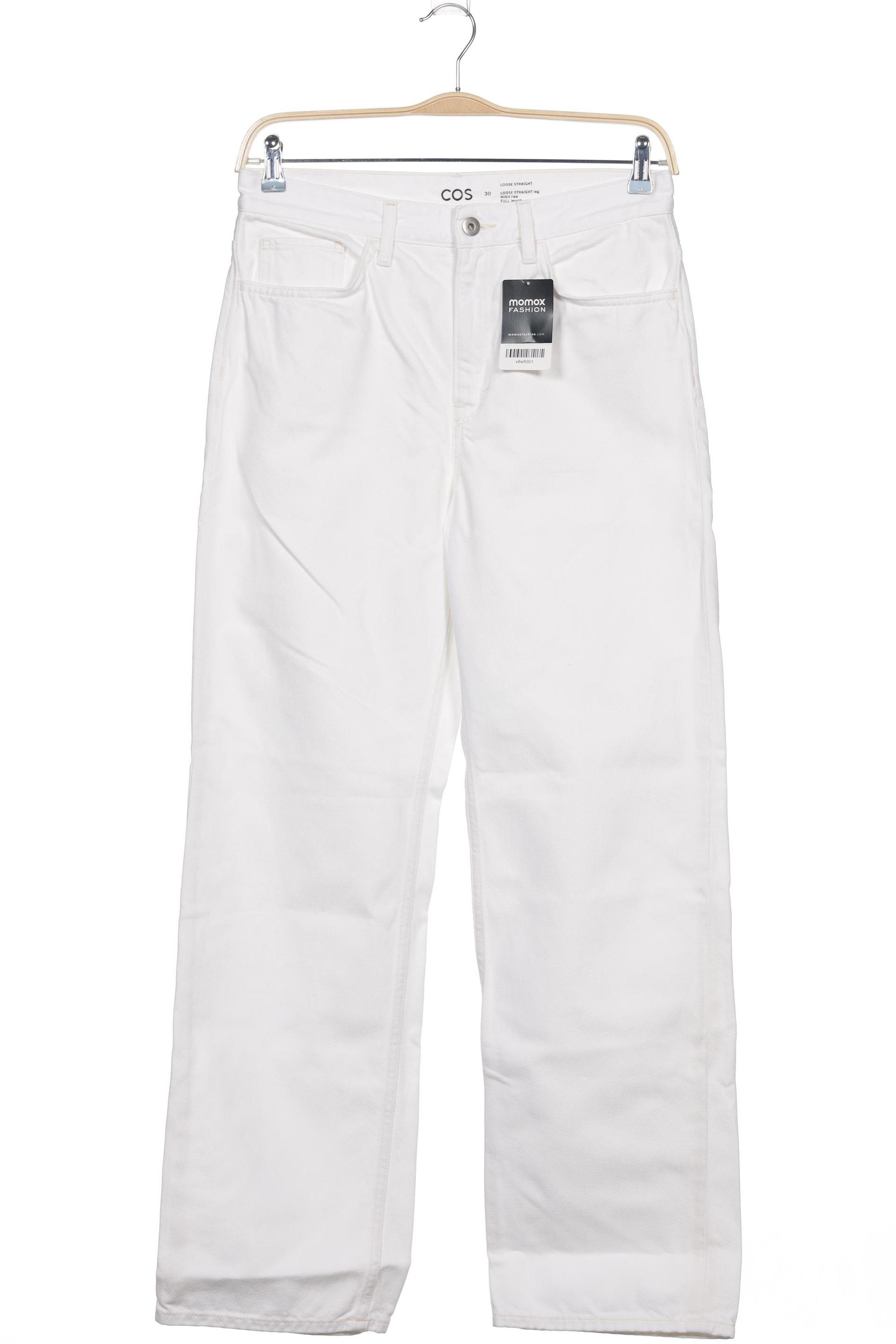 

COS Damen Jeans, weiß, Gr. 30