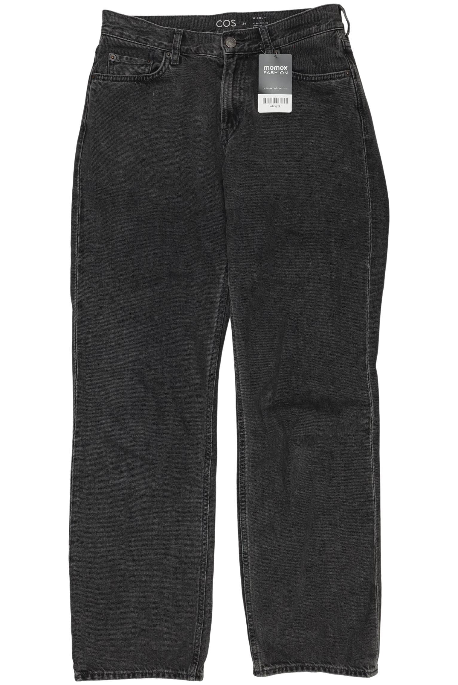 

COS Damen Jeans, schwarz, Gr. 24