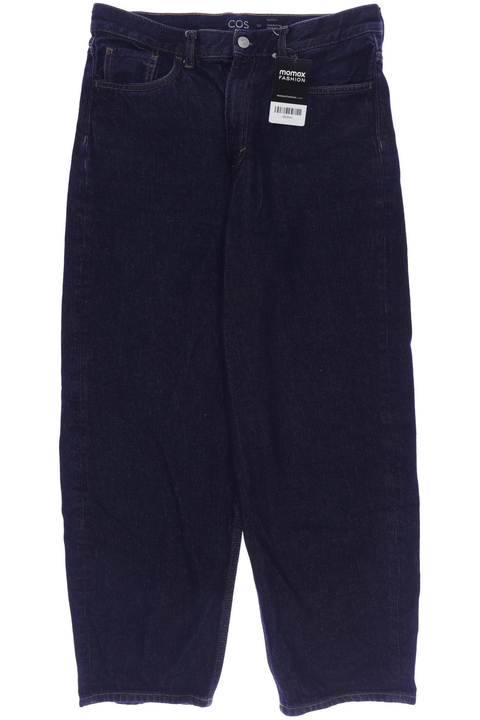 

COS Damen Jeans, marineblau, Gr. 30
