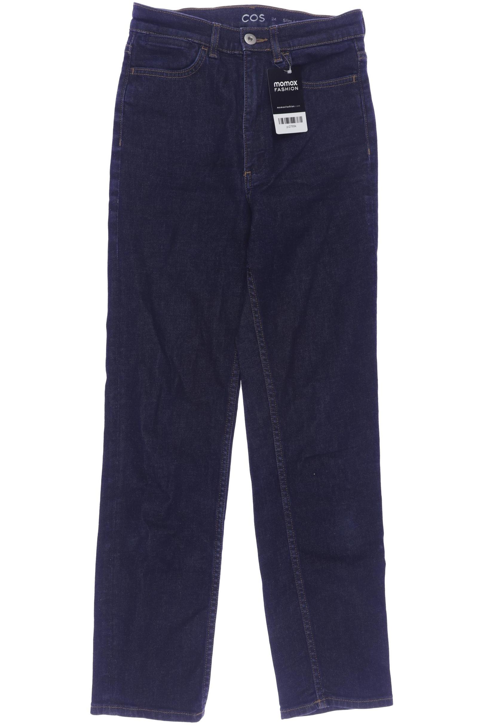 

COS Damen Jeans, marineblau, Gr. 24