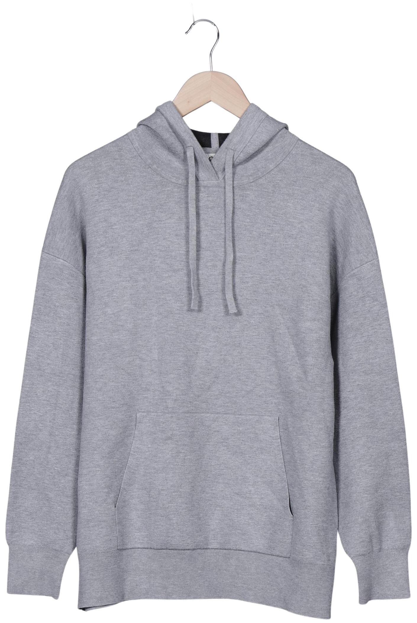 

COS Damen Kapuzenpullover, grau, Gr. 36