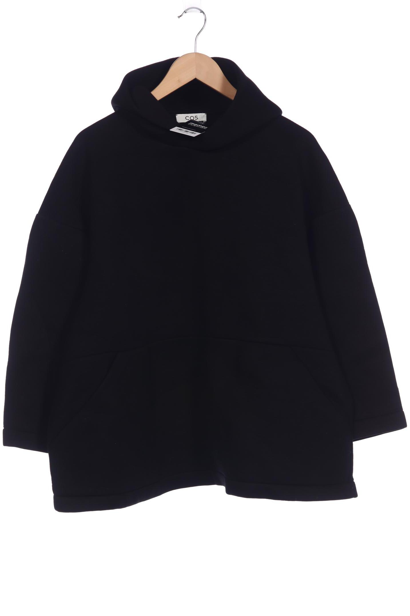 

COS Damen Kapuzenpullover, schwarz, Gr. 36
